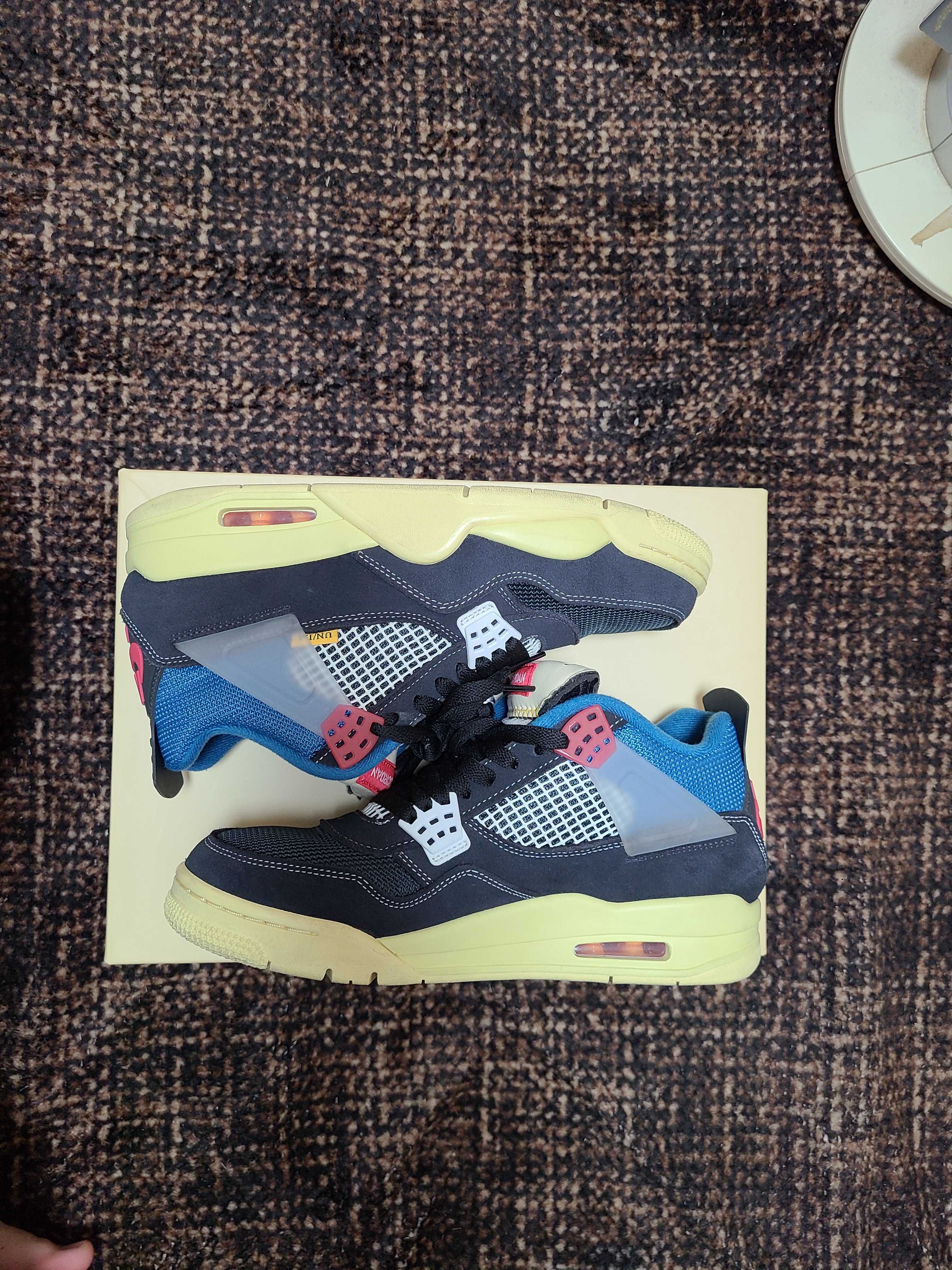UNION × NIKE AIR JORDAN 4 "OFF NOIR"