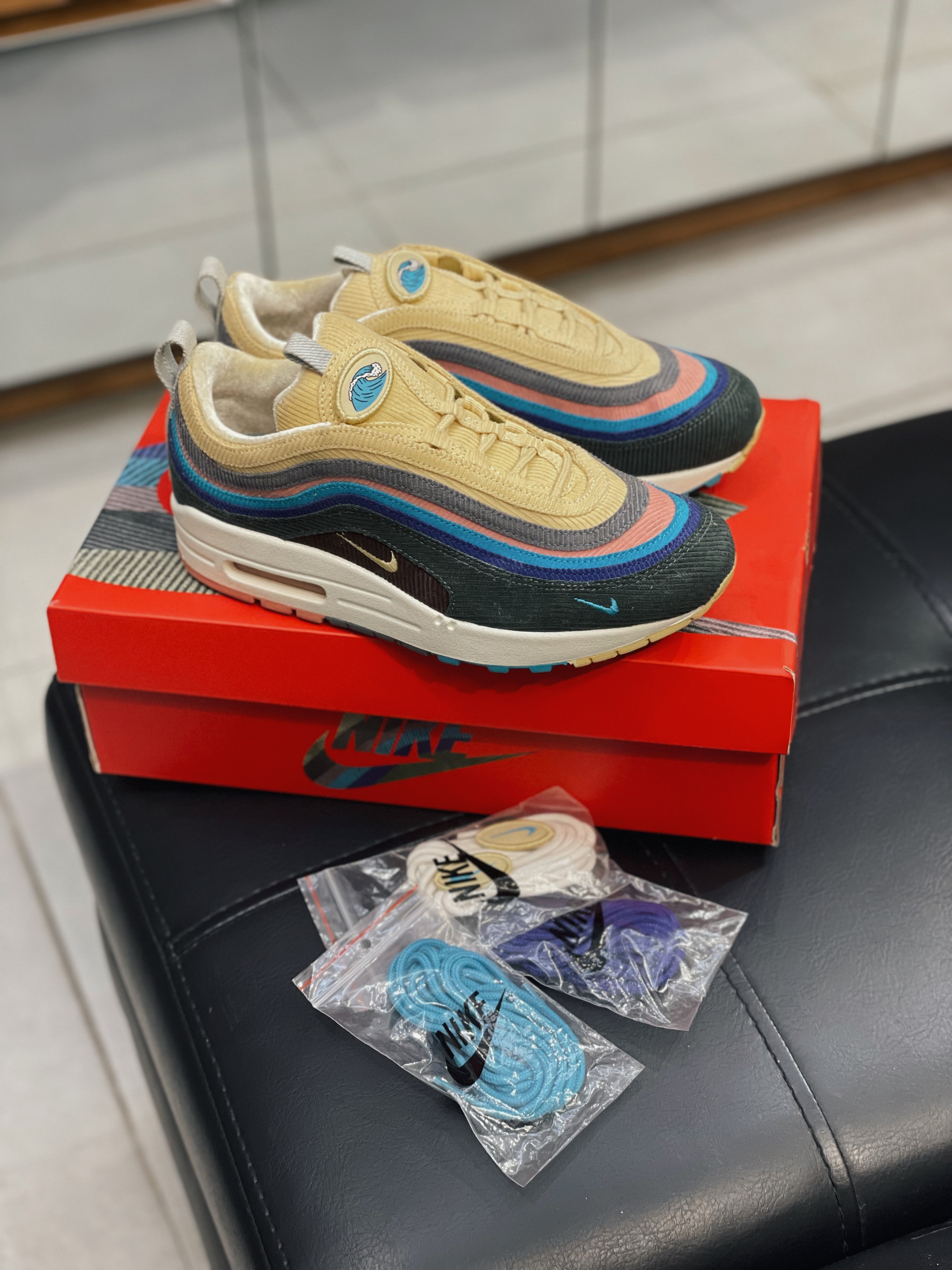 ショーン・ウェザースプーン × ナイキ エアマックス1/97 SW "コレクターズドリーム" 