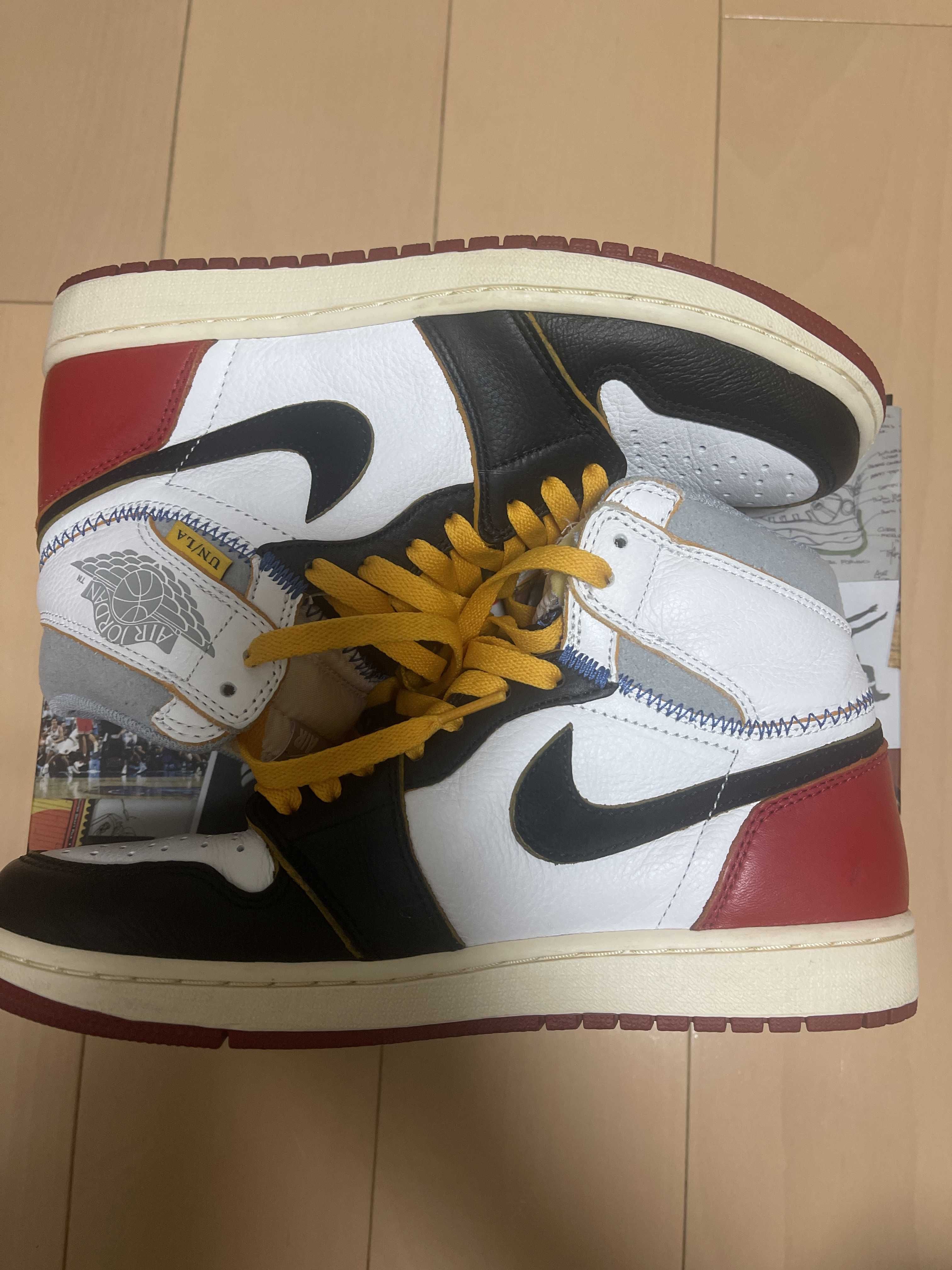 UNION × Nike Air Jordan 1 Retro High OG NRG "Varsity Red/Wolf Grey"