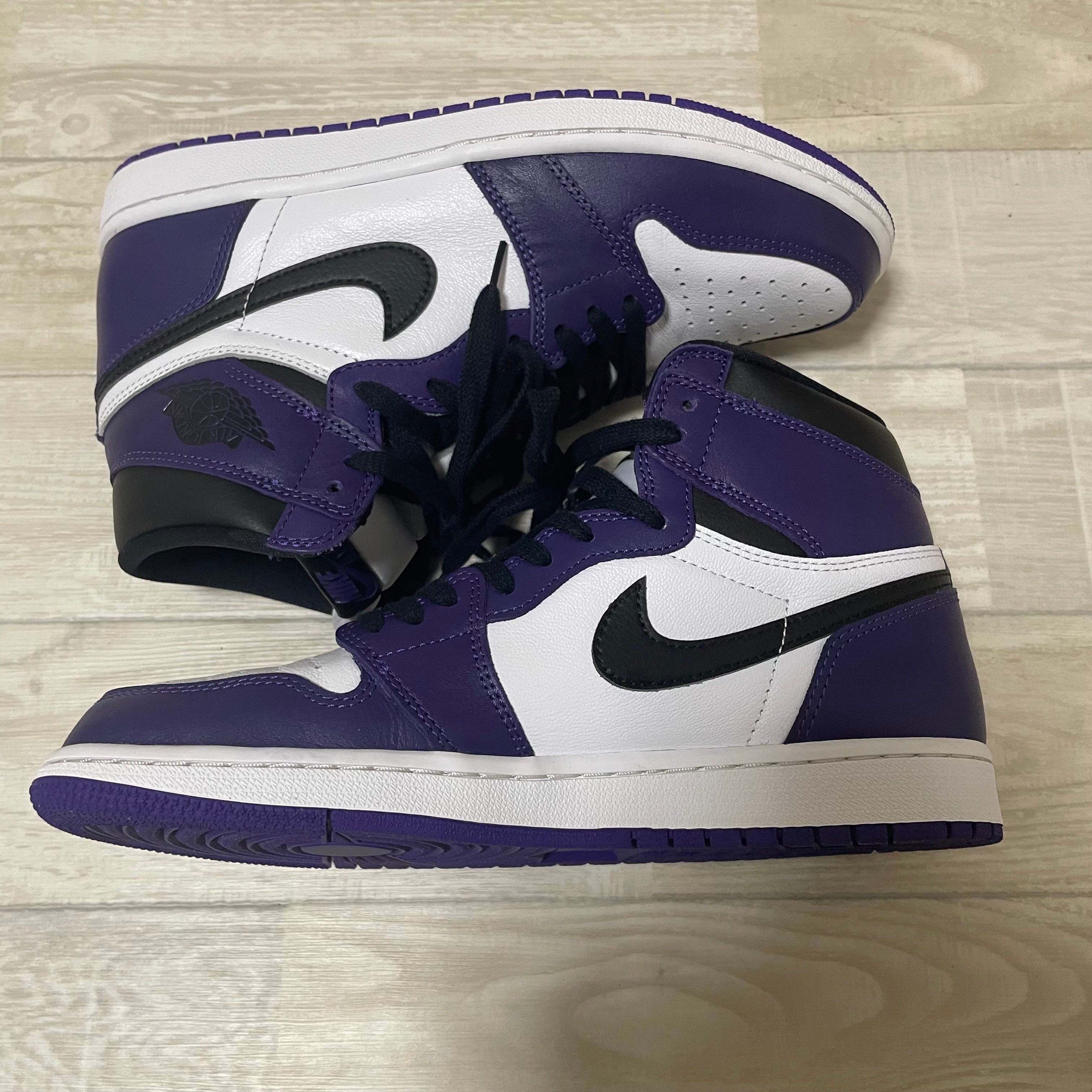 Nike Air Jordan 1 Retro High OG "Court Purple White/Black" (2020)   