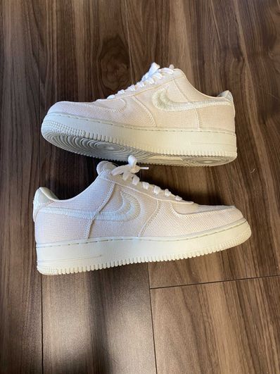 Stussy × Nike Air Force 1 Low "Fossil Stone"