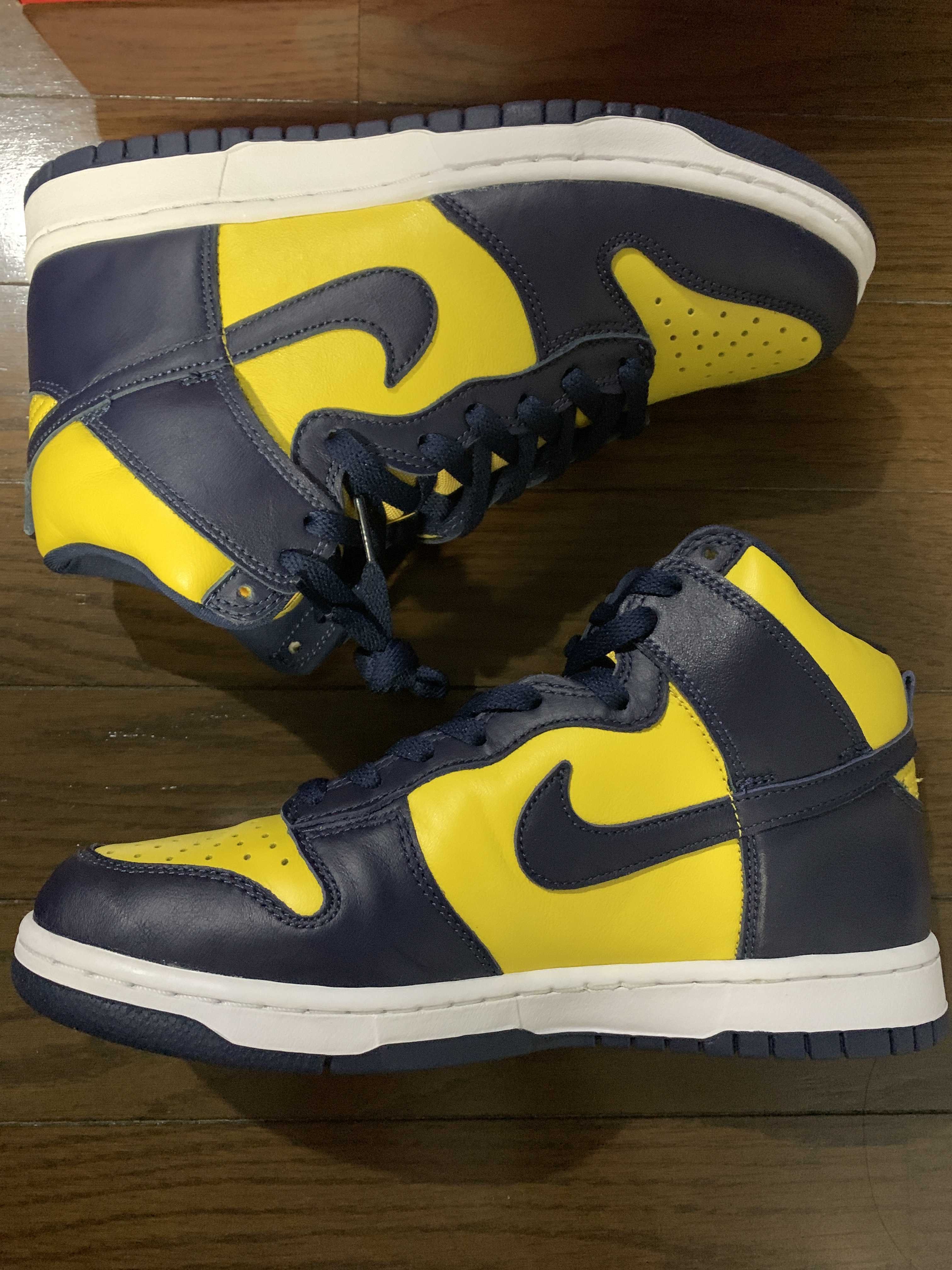 Nike Dunk High "Michigan"