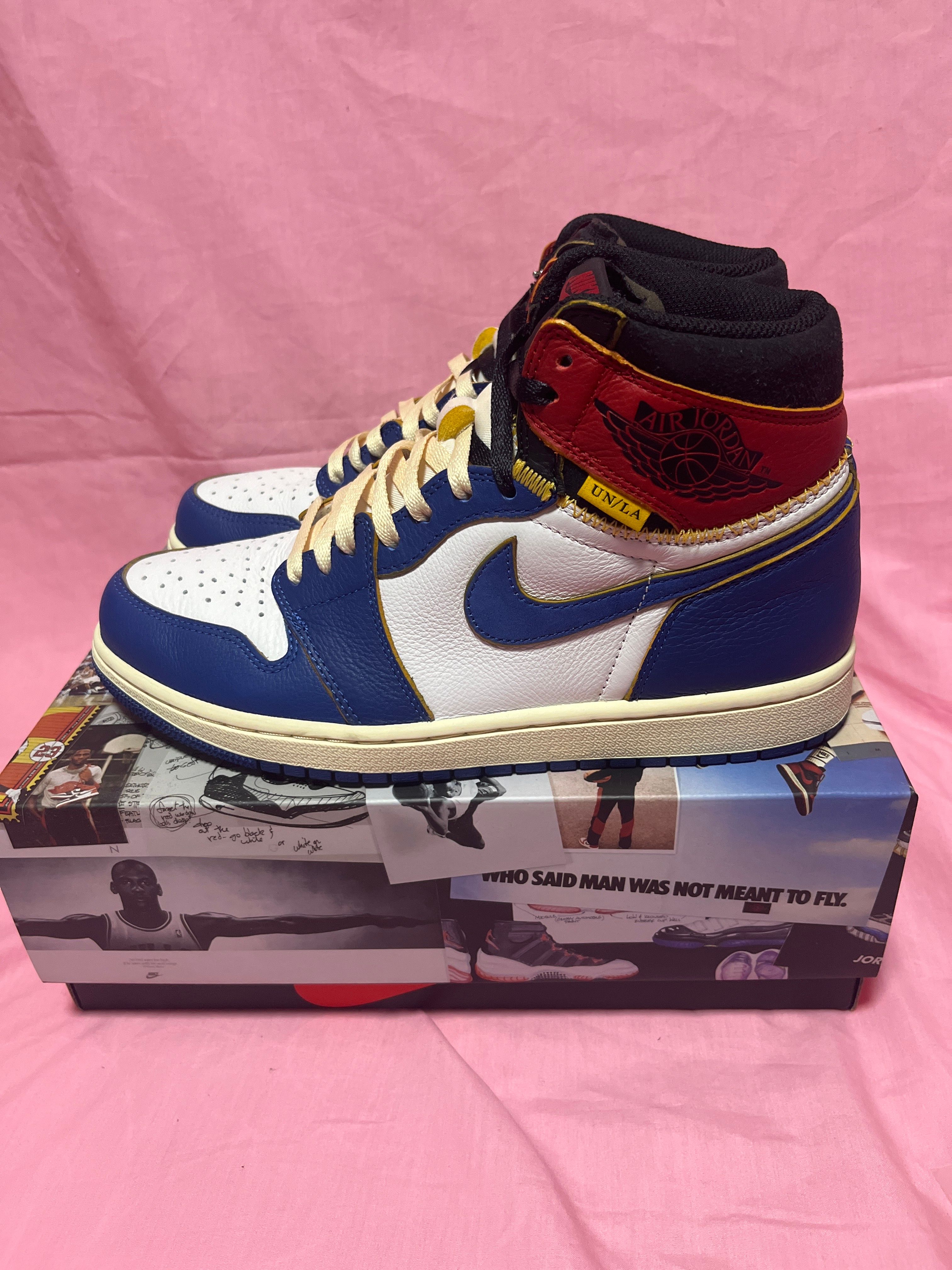 Union × Nike Air Jordan 1 Retro High OG NRG "Storm Blue/Varsity Red"