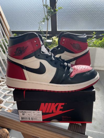 Nike Air Jordan 1 Retro High OG "Bred Toe"