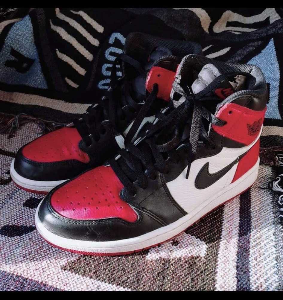 Nike Air Jordan 1 Retro High OG "Bred Toe"