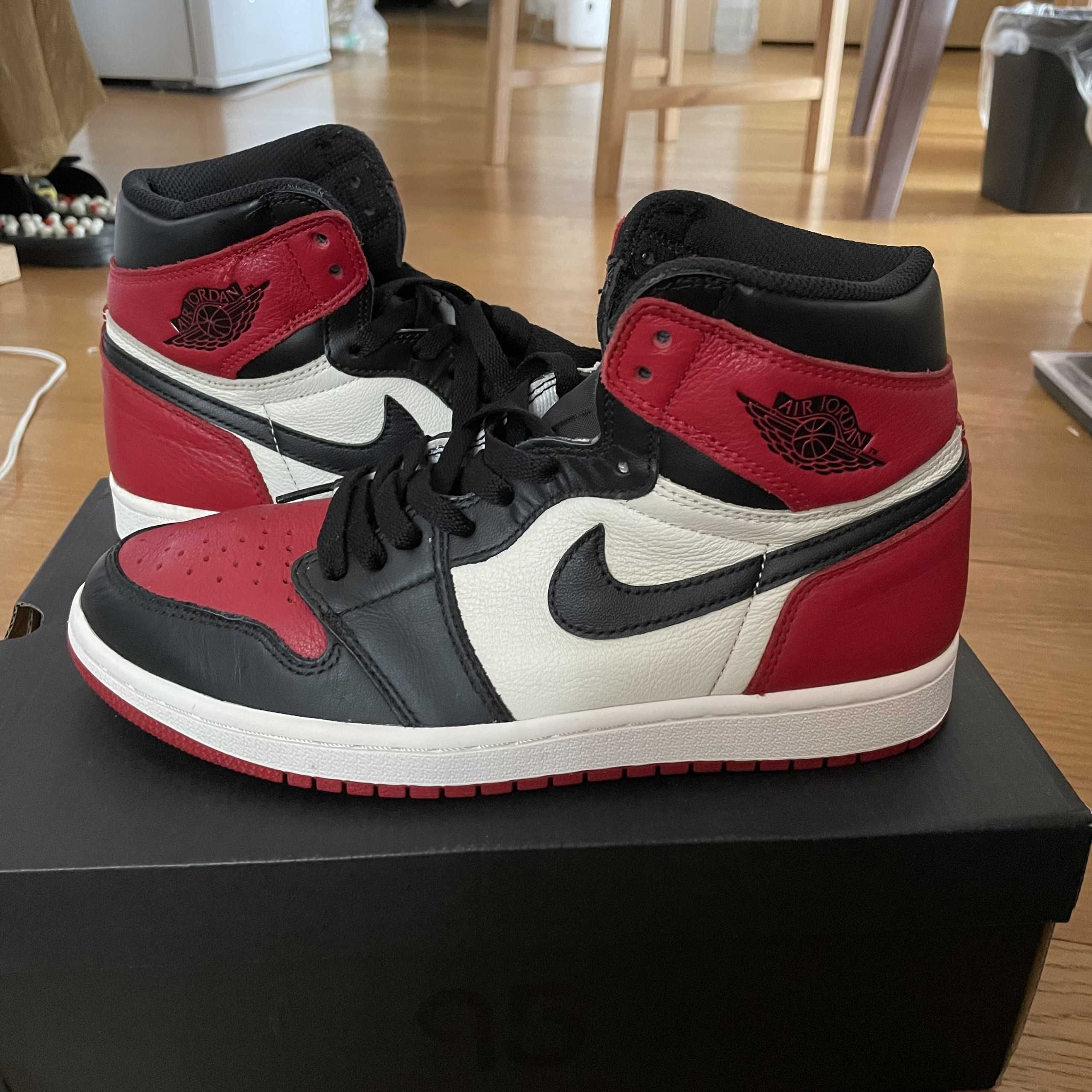 Nike Air Jordan 1 Retro High OG "Bred Toe"