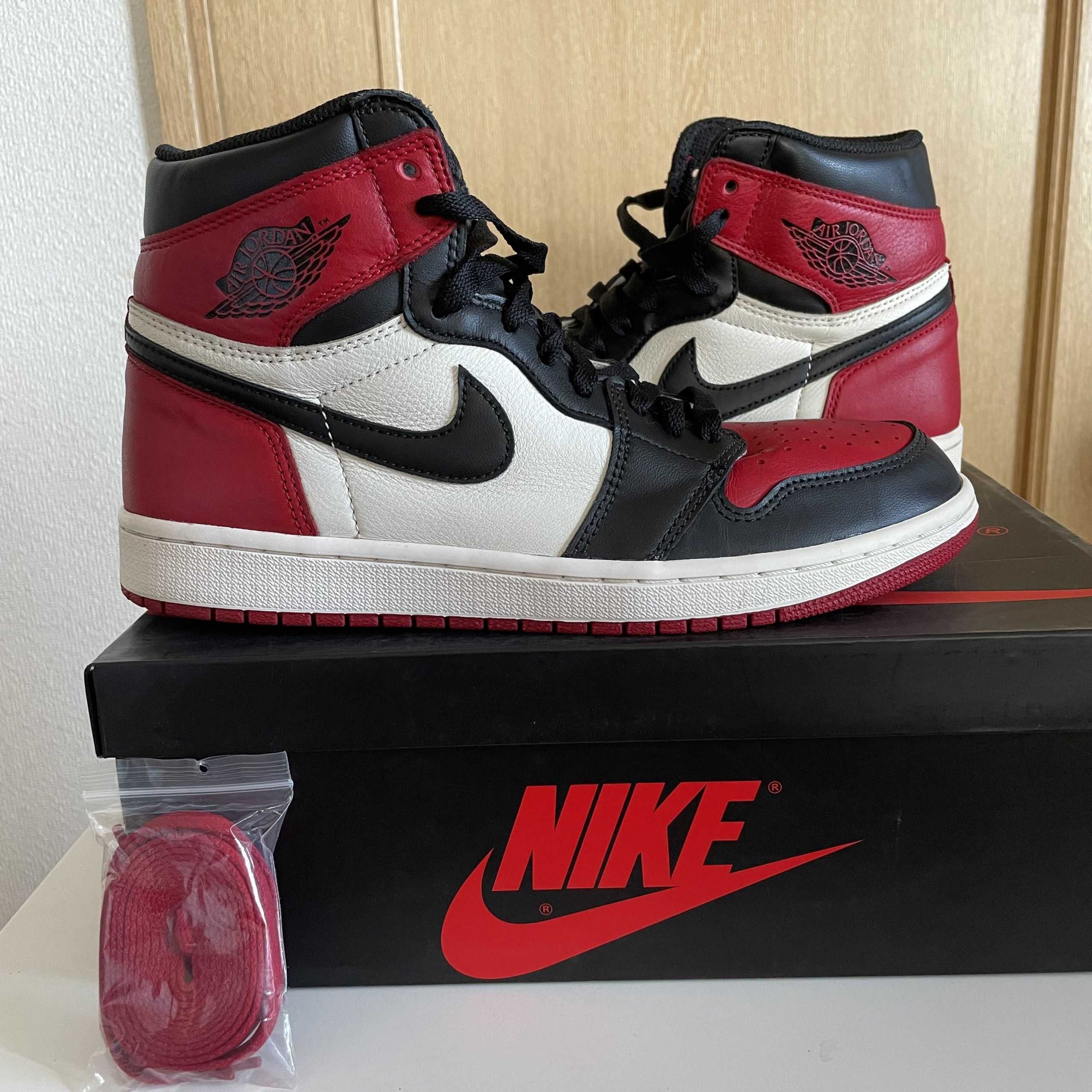 Nike Air Jordan 1 Retro High OG "Bred Toe"