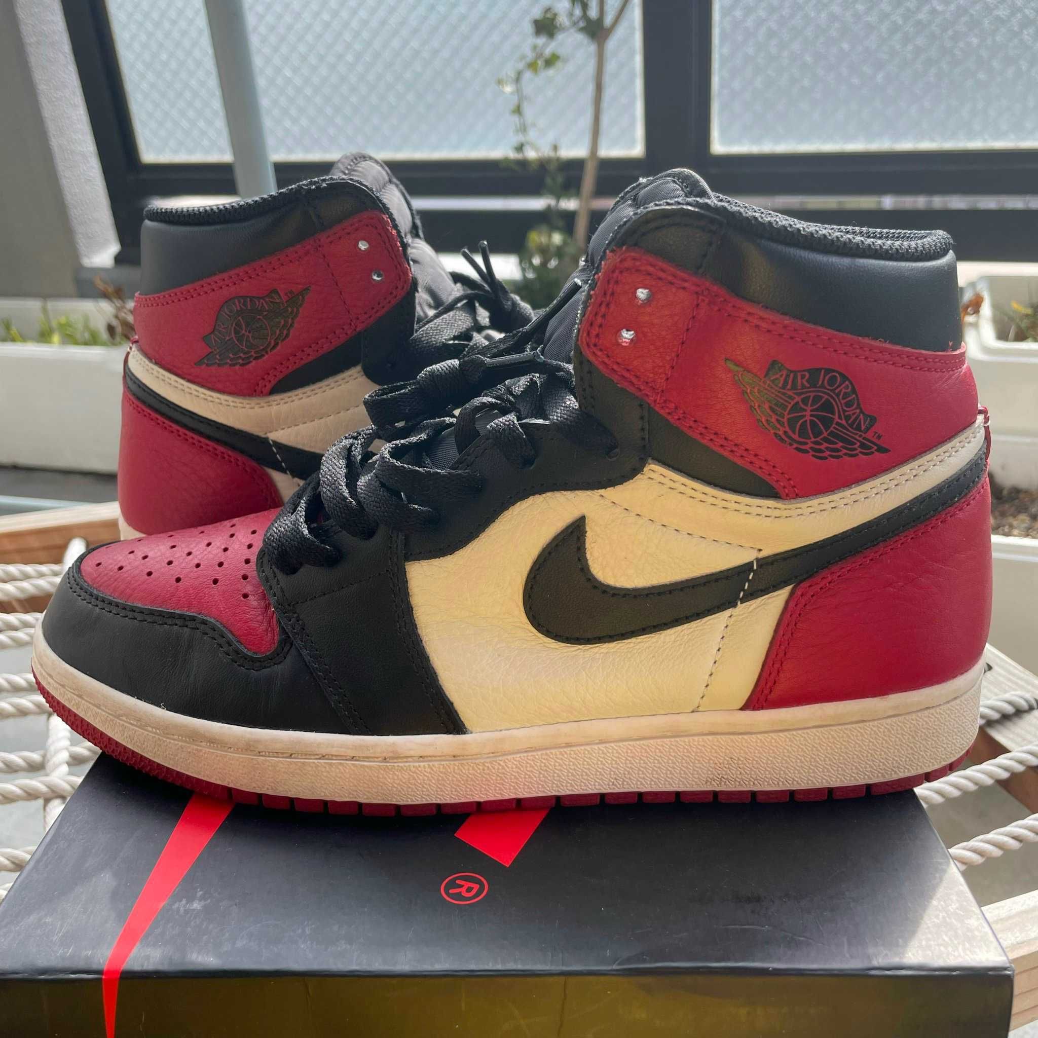 Nike Air Jordan 1 Retro High OG "Bred Toe"