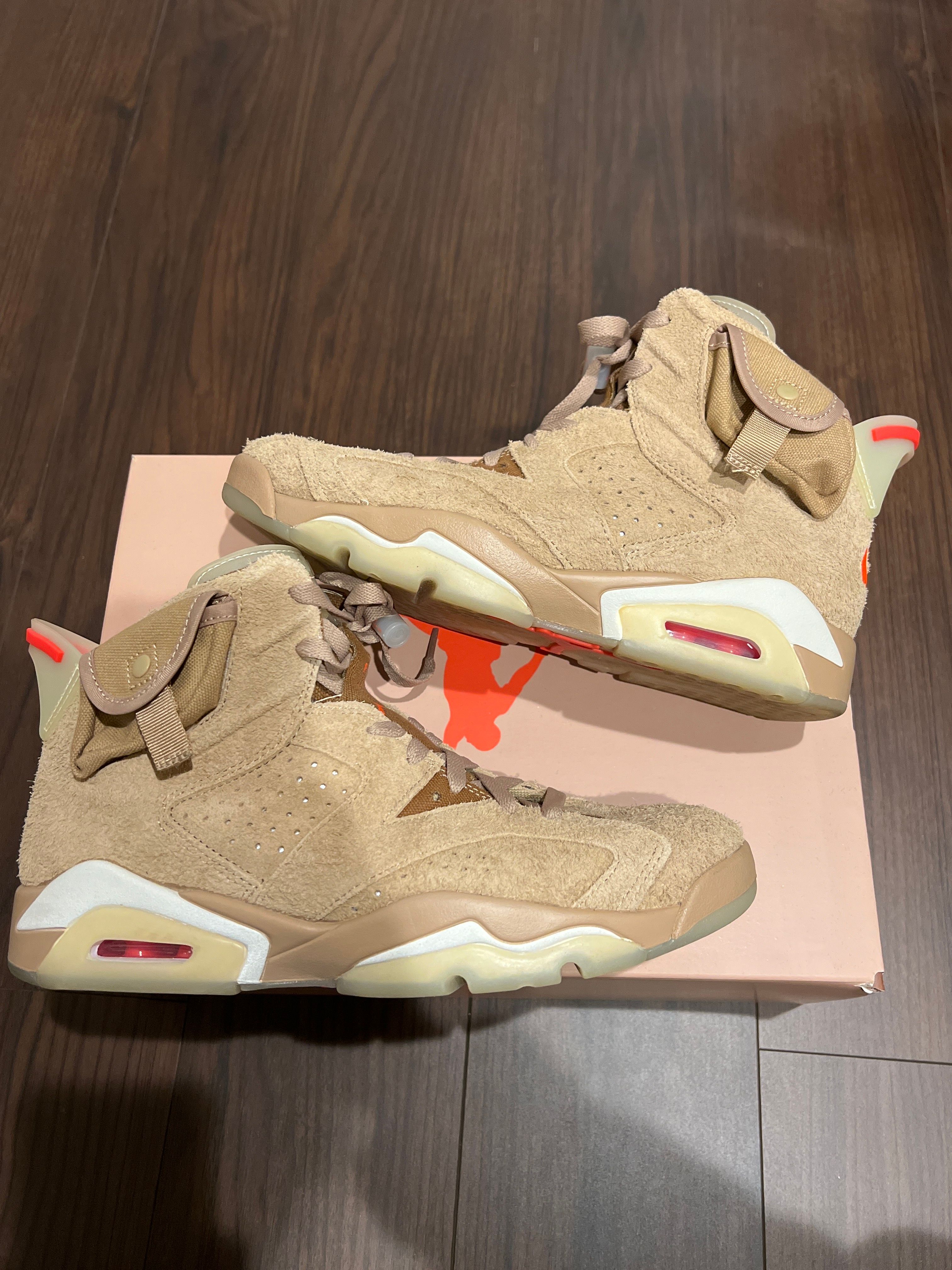 Travis Scott × Nike Air Jordan 6 "British Khaki"