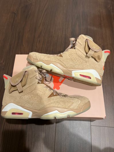 Travis Scott × Nike Air Jordan 6 "British Khaki"