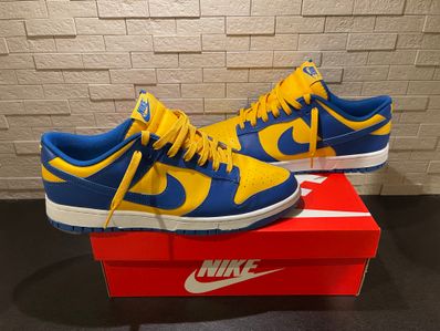 Nike Dunk Low "Blue Jay and University Gold"