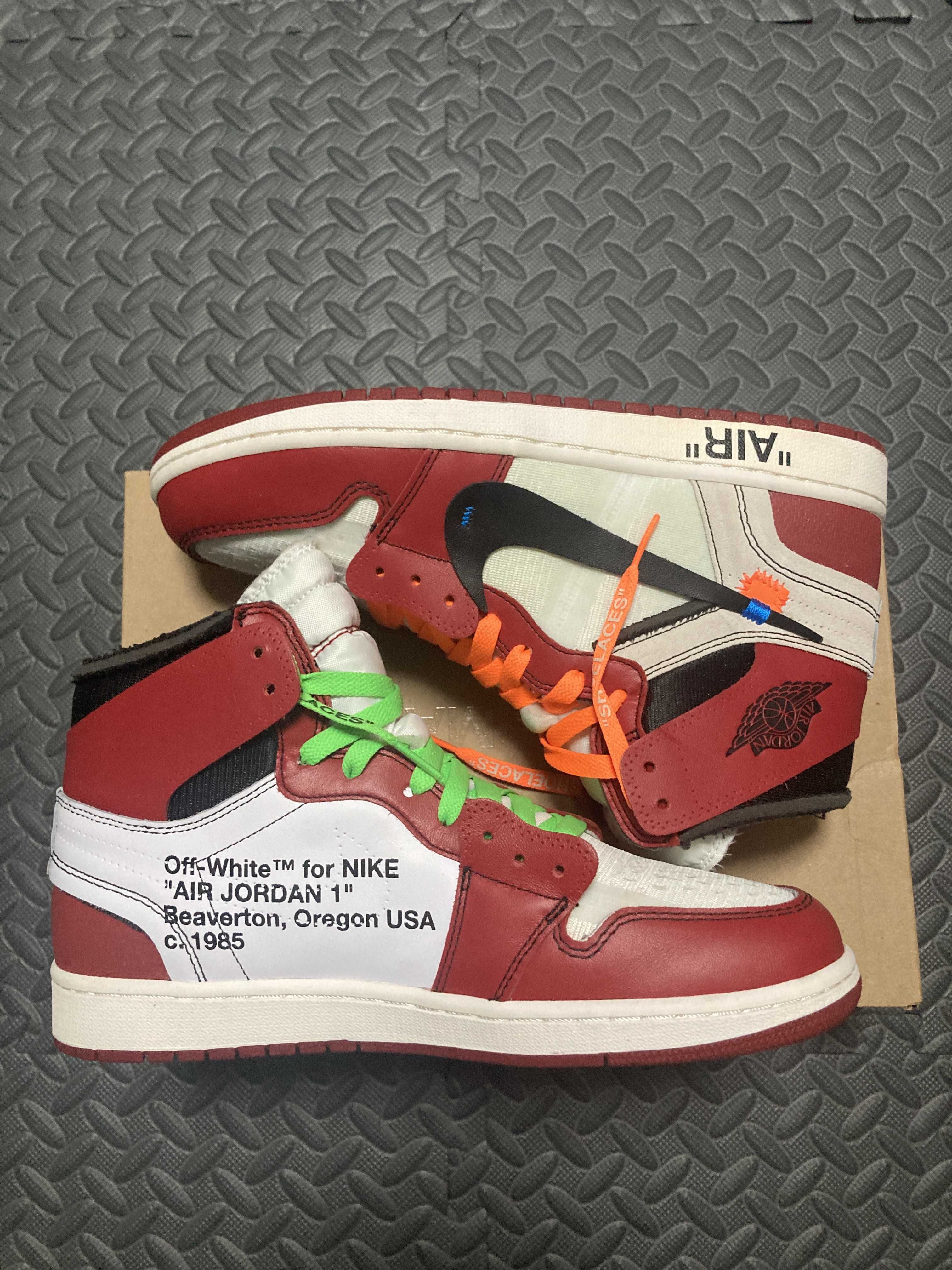 Off-White × Nike Air Jordan 1 Retro High The Ten "Chicago"