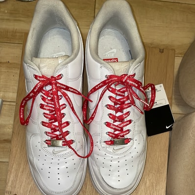 Supreme × Nike Air Force 1 Low "White"