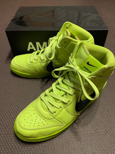 AMBUSH × NIKE DUNK HIGH "FLASH LIME"