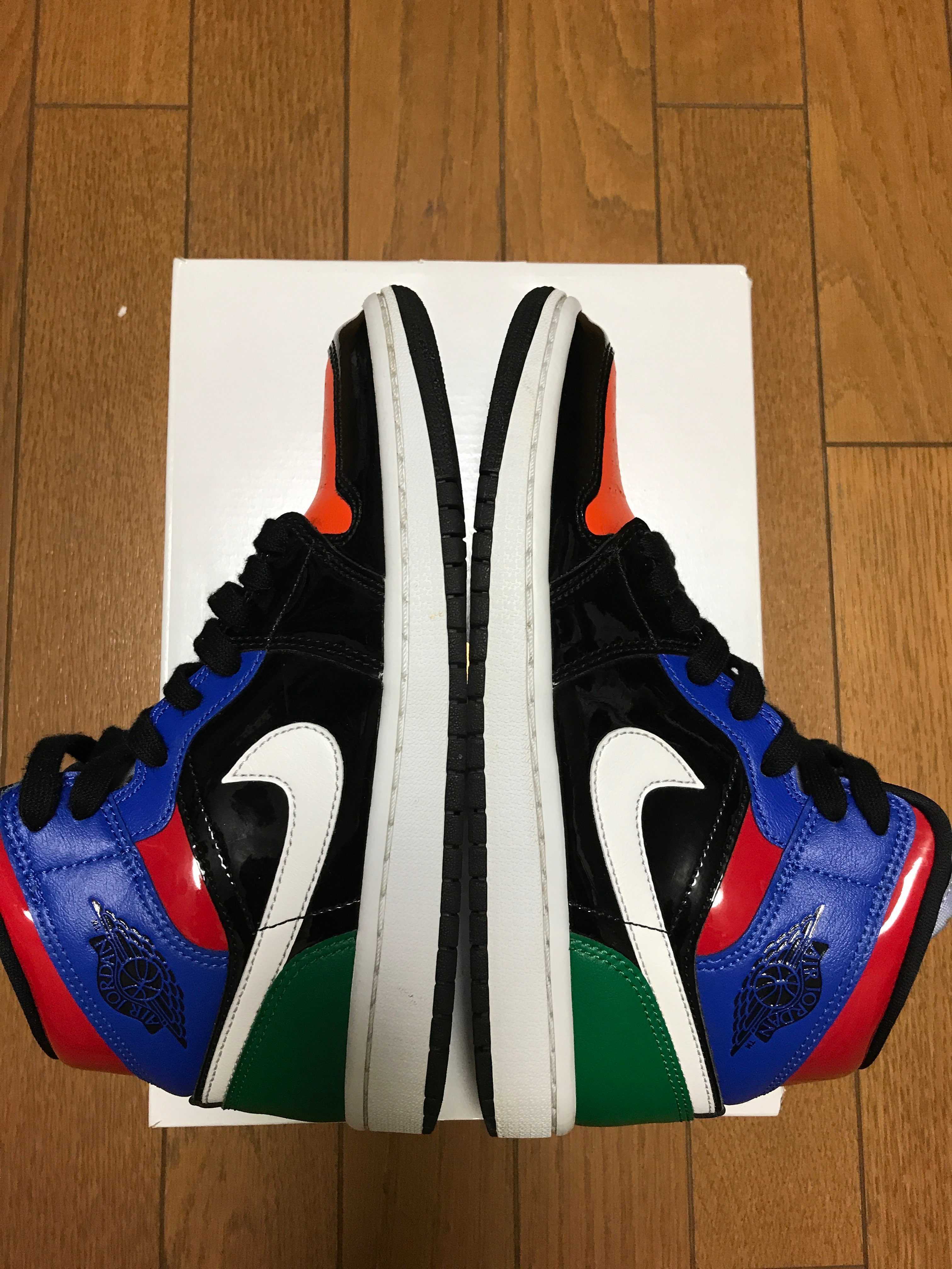 NIKE Women's AIR JORDAN 1 MID "PATENT BLEND"