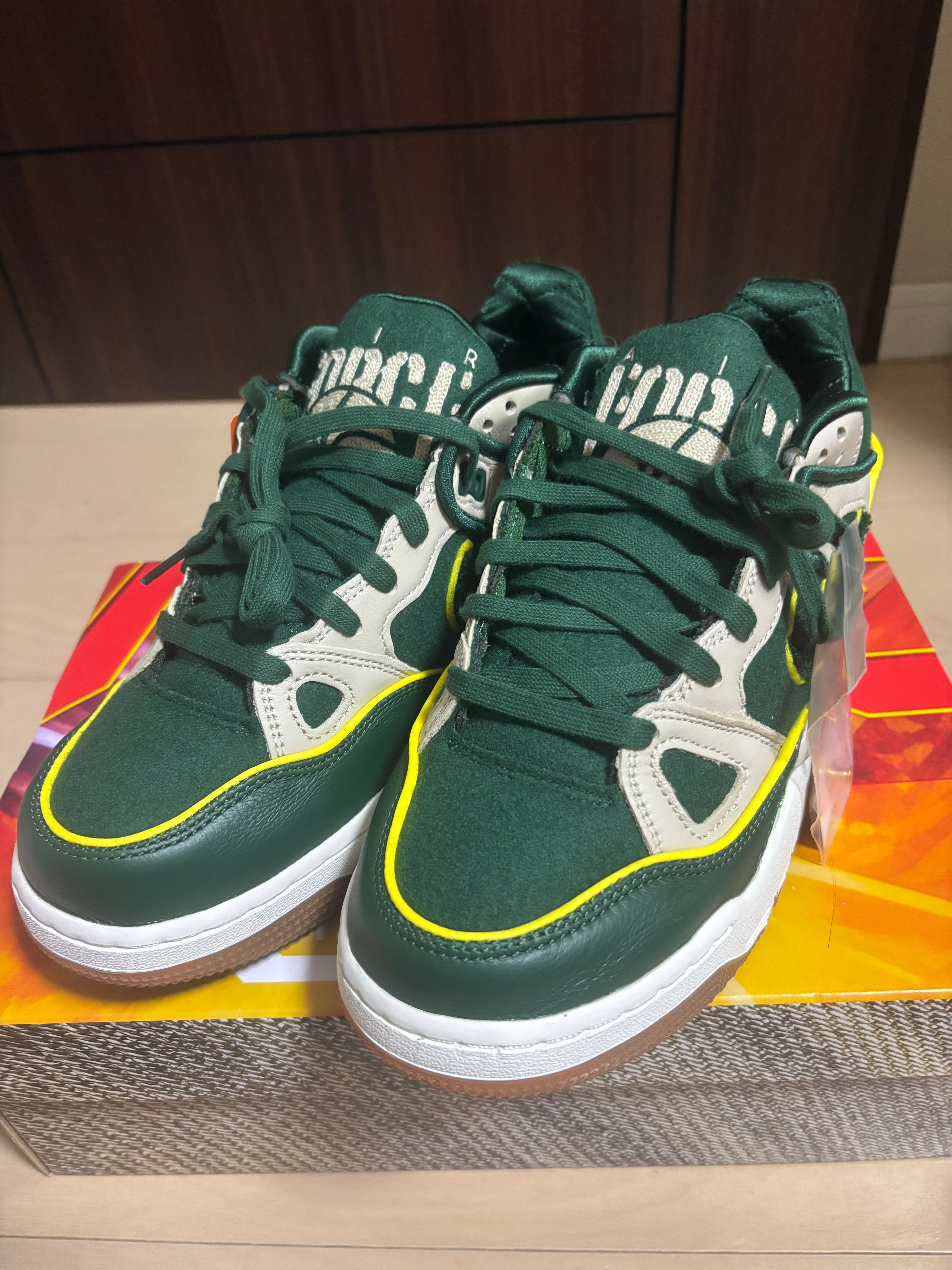 NIGO® × Nike Air Force 3 Low SP "College/Forest Green" (NIGO Heel Logo)