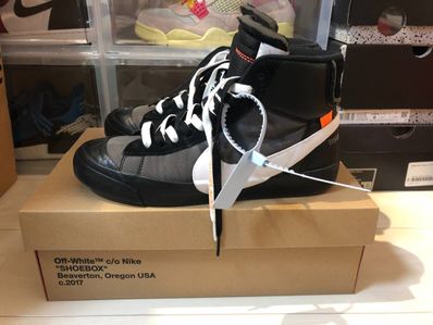 Off-White × Nike Blazer Studio Mid "Grim Reaper"