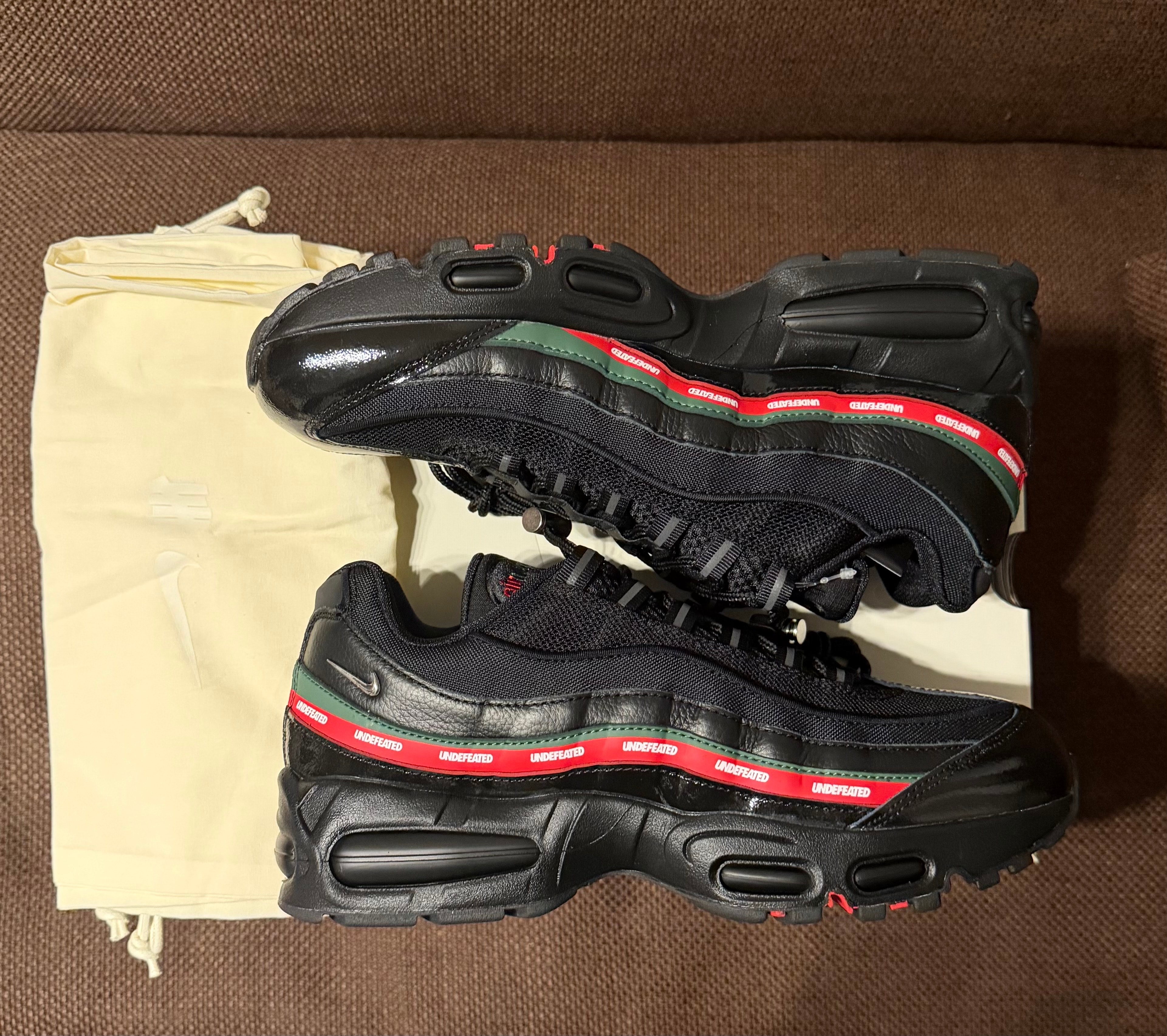 アンディフィーテッド × ナイキ エアマックス95 SP "ブラック"