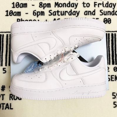 Drake NOCTA × Nike Air Force 1 Low "Love You Forver/White"