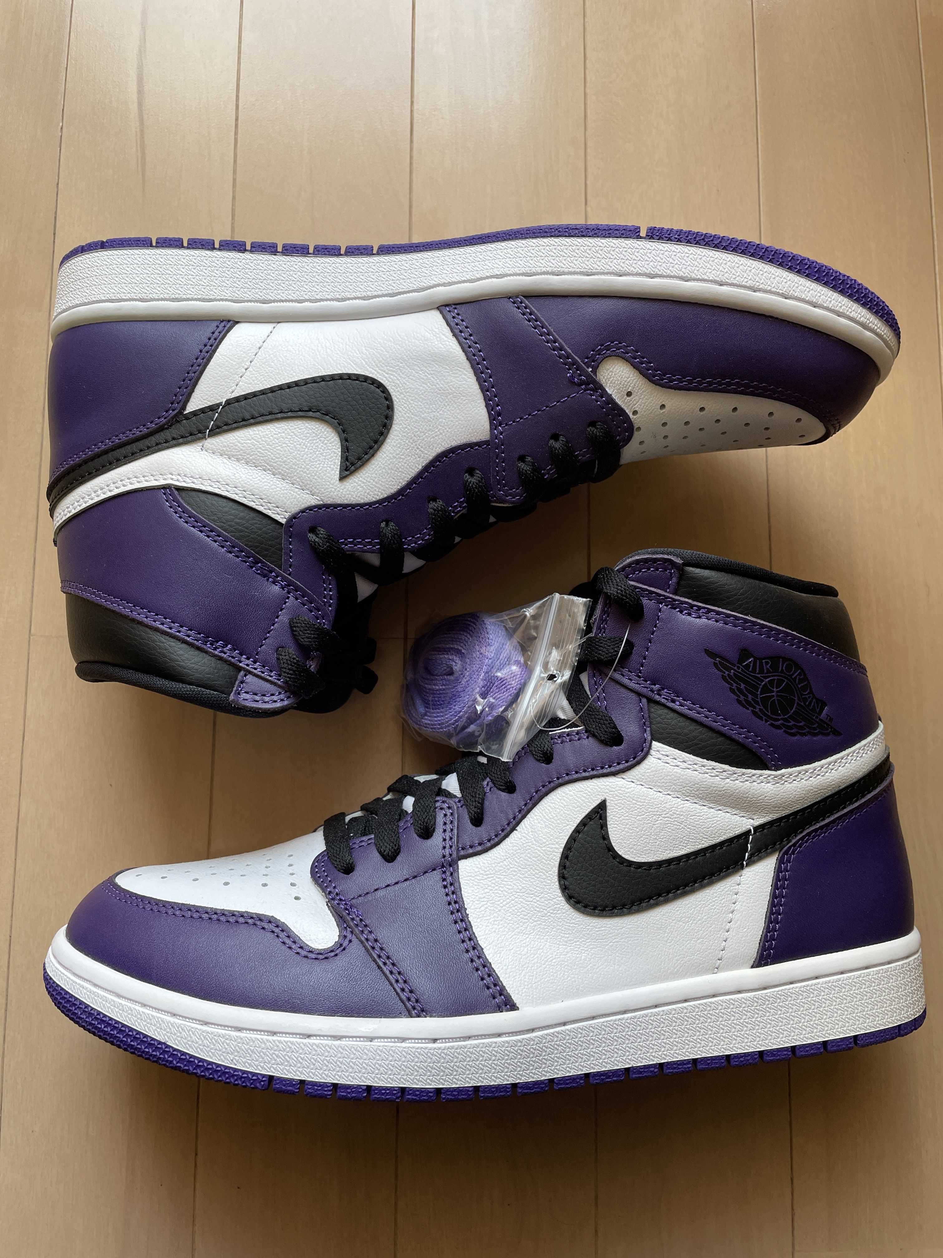 Nike Air Jordan 1 Retro High OG "Court Purple White/Black" (2020)