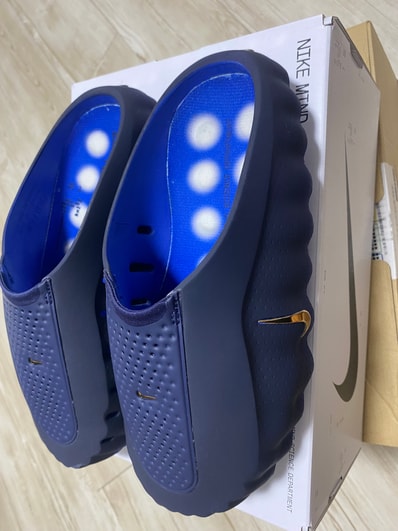 Nike Mind 001 Mules "Blackened Blue"
