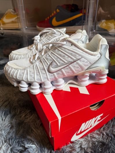 Nike Women's Shox TL "White and Max Orange"