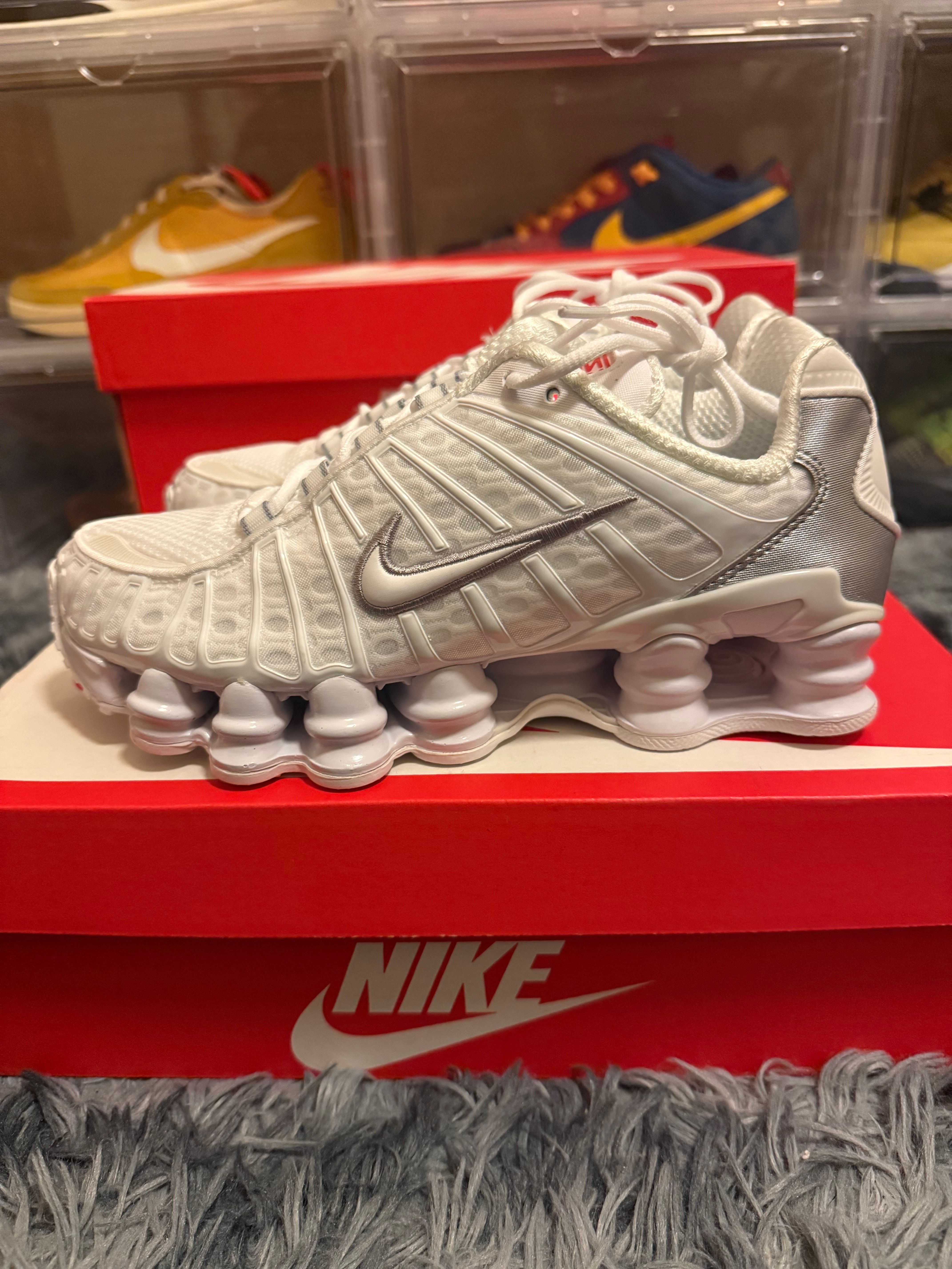 Nike Women's Shox TL "White and Max Orange"