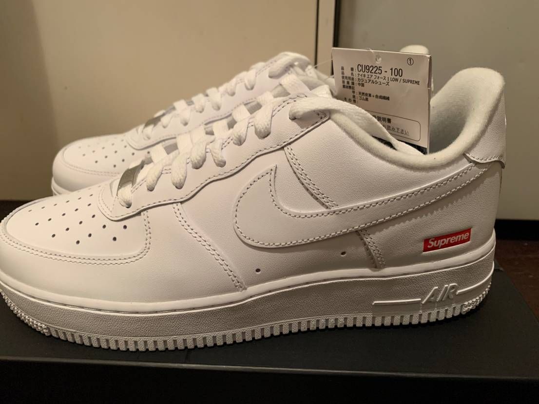 Supreme × Nike Air Force 1 Low "White"