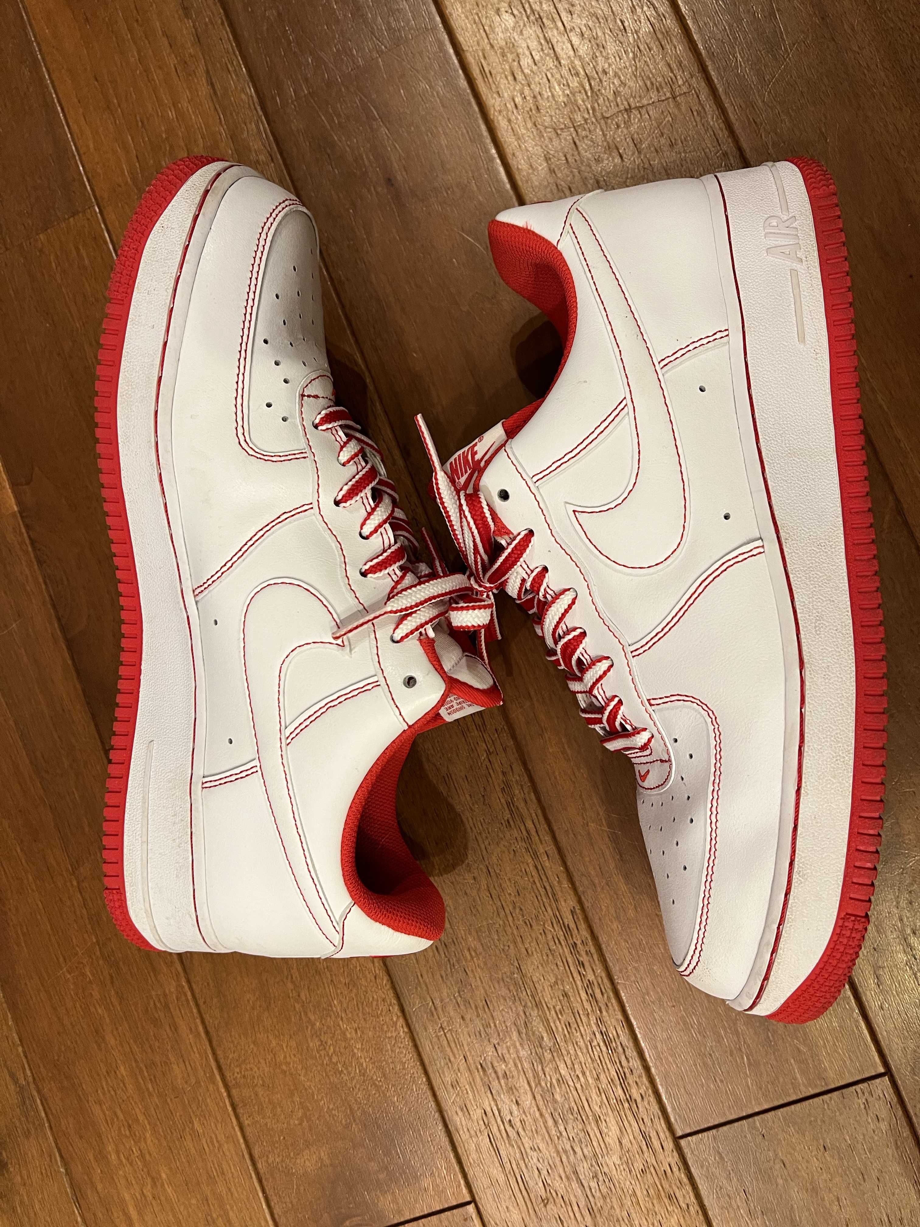 Nike Air Force 1 Low '07 Stitch "Radiant Red"