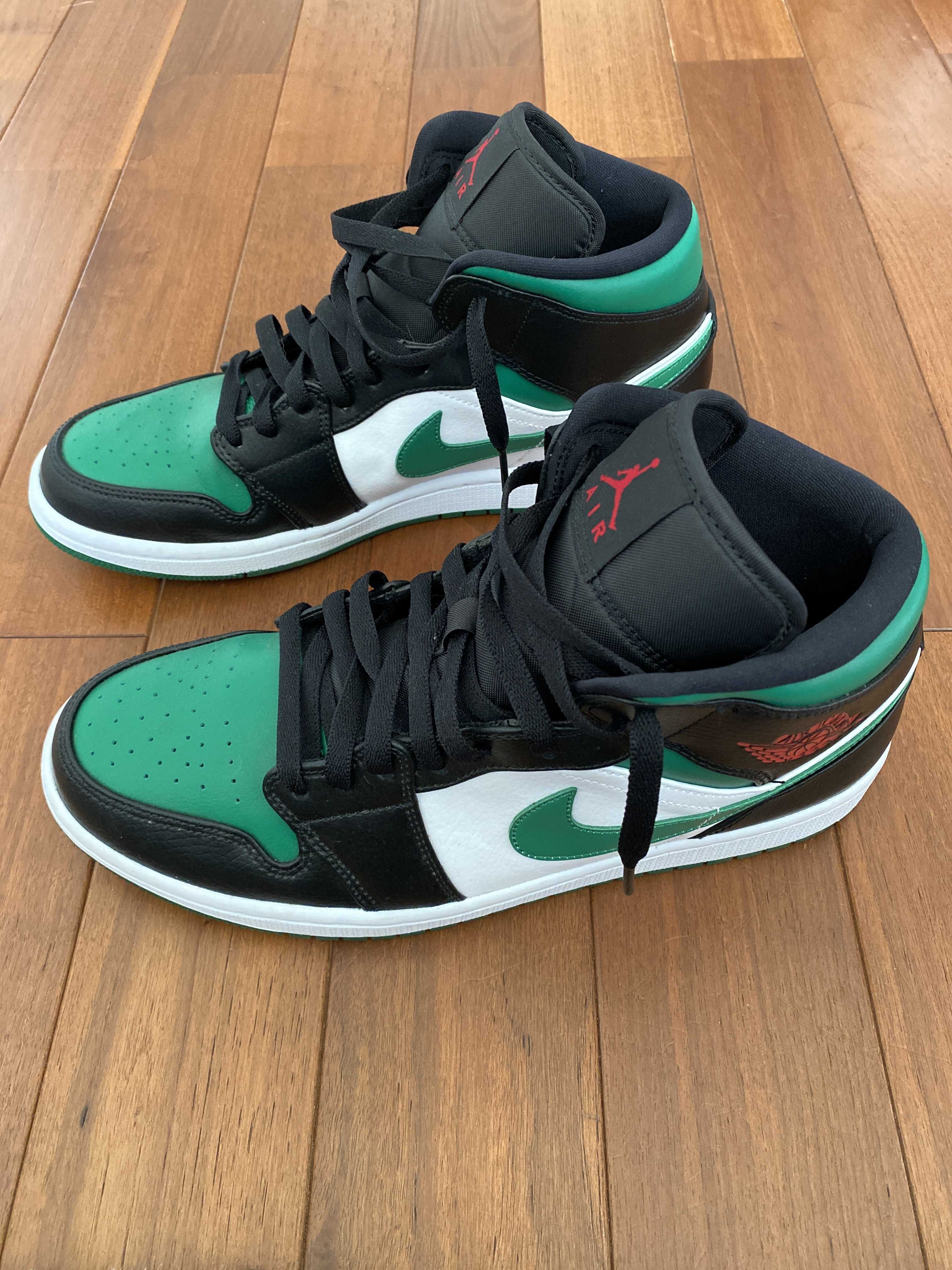 NIKE AIR JORDAN 1 MID "PINE GREEN"