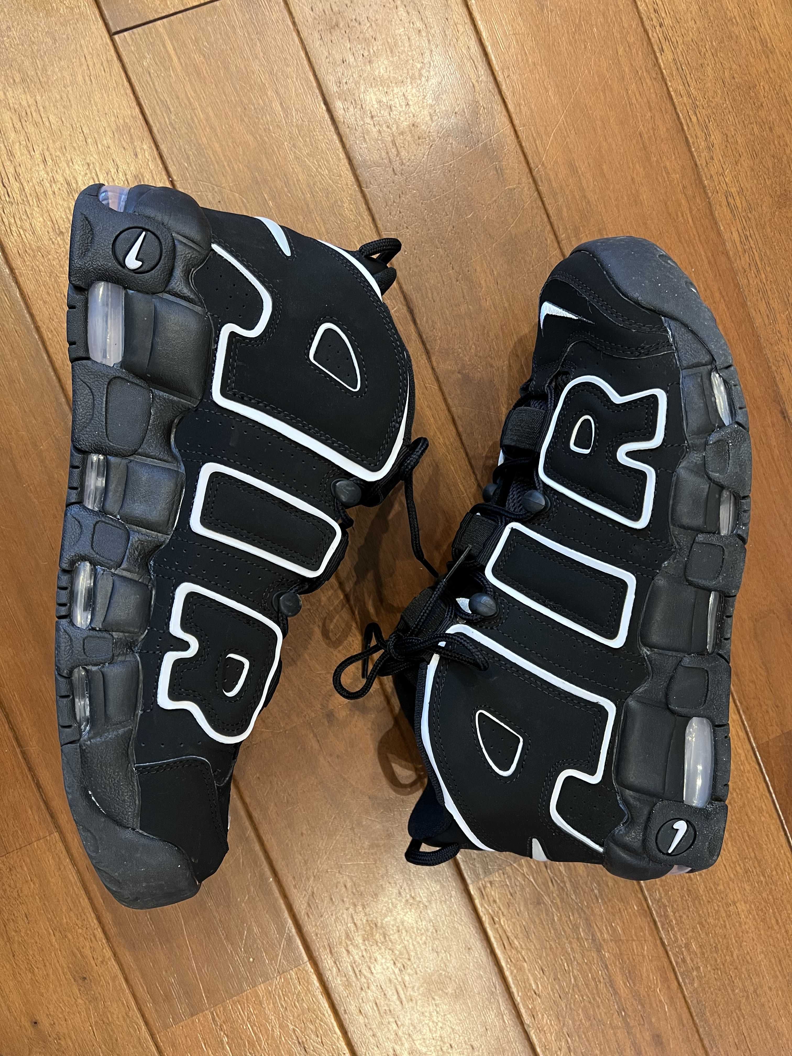 Nike Air More Uptempo "Black/White"(2020)