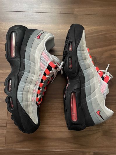 Nike Air Max 95 "White/Solar Red"