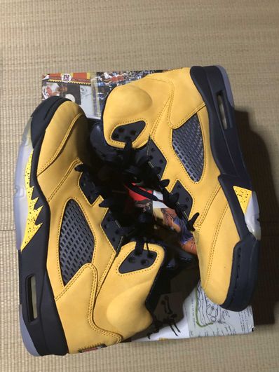 NIKE AIR JORDAN 5 "MICHIGAN"