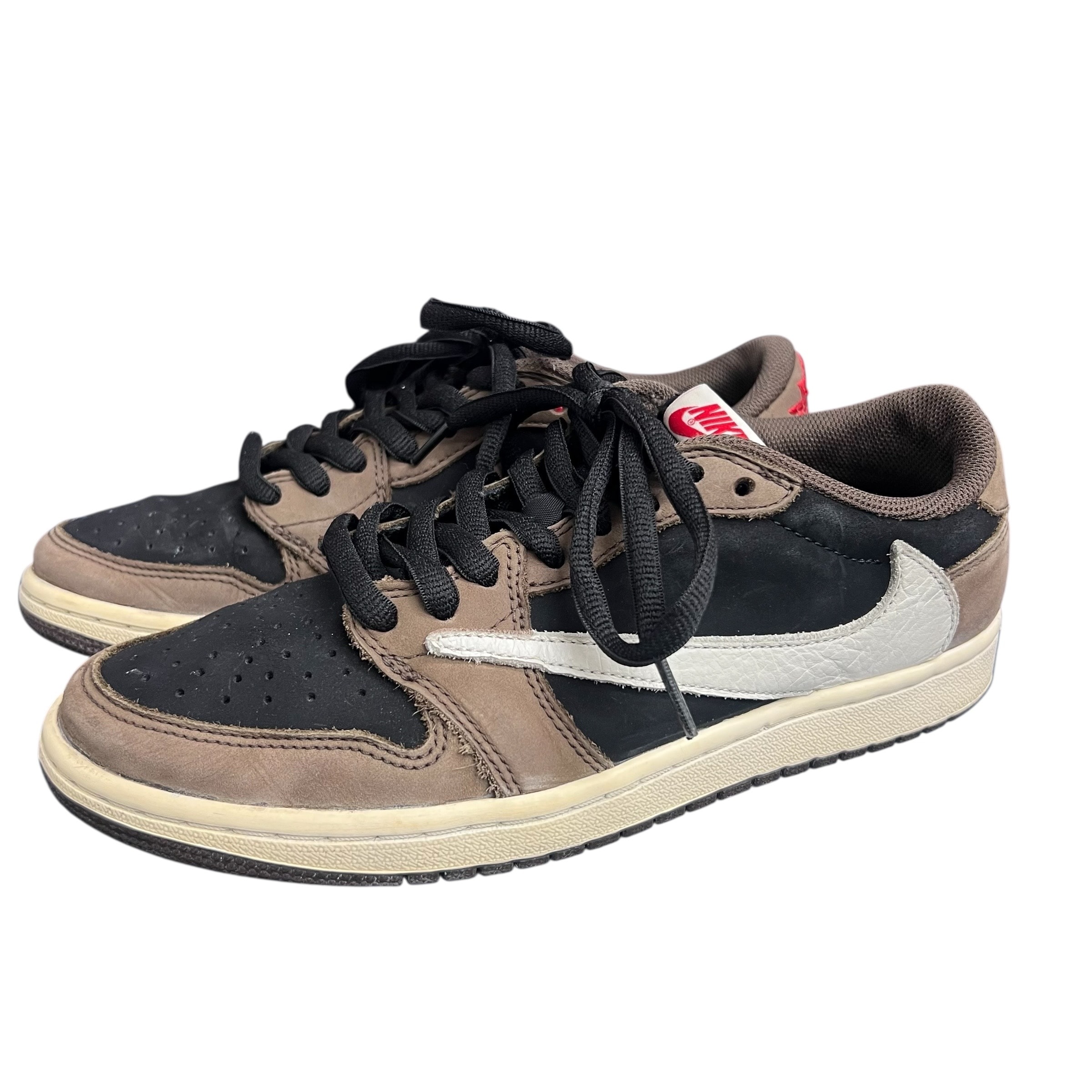 Travis Scott × Nike Air Jordan 1 Low OG SP-T "Black/Dark Mocha"