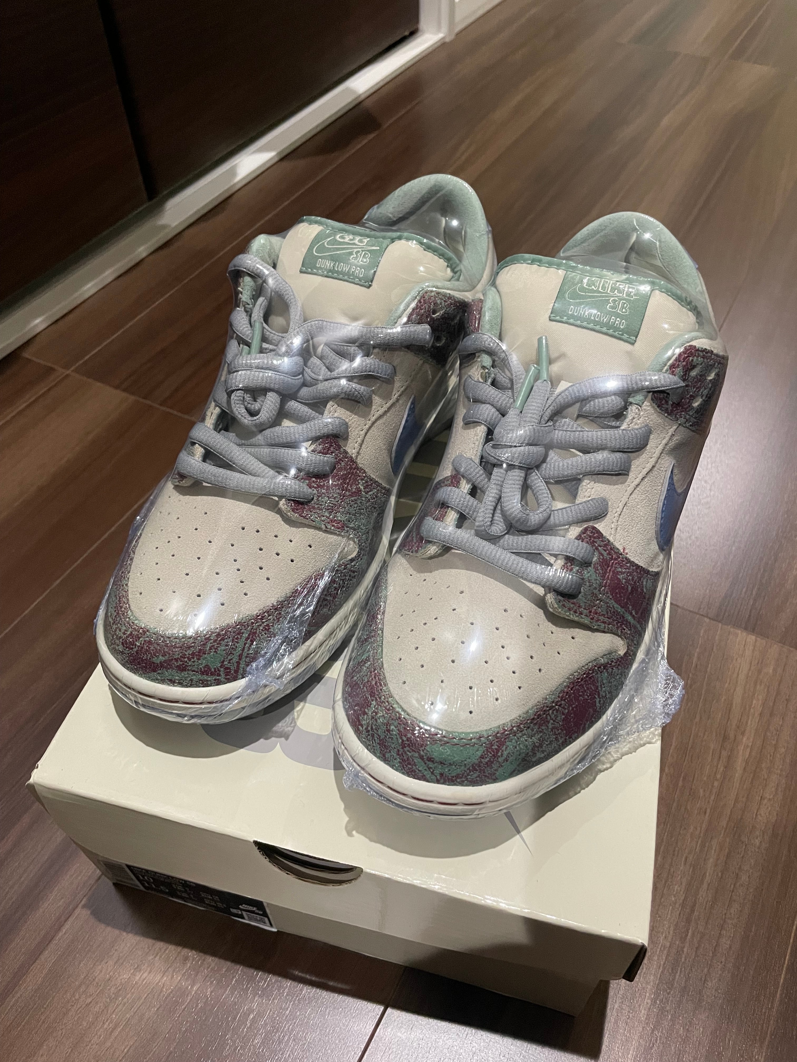 Crenshaw Skate Club × Nike SB Dunk Low PRO QS "Sail/Light Blue-Cedar"