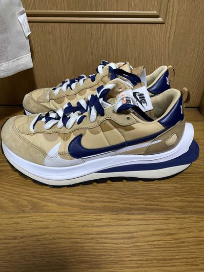 Sacai × Nike Vapor Waffle "Sesame And Blue Void"