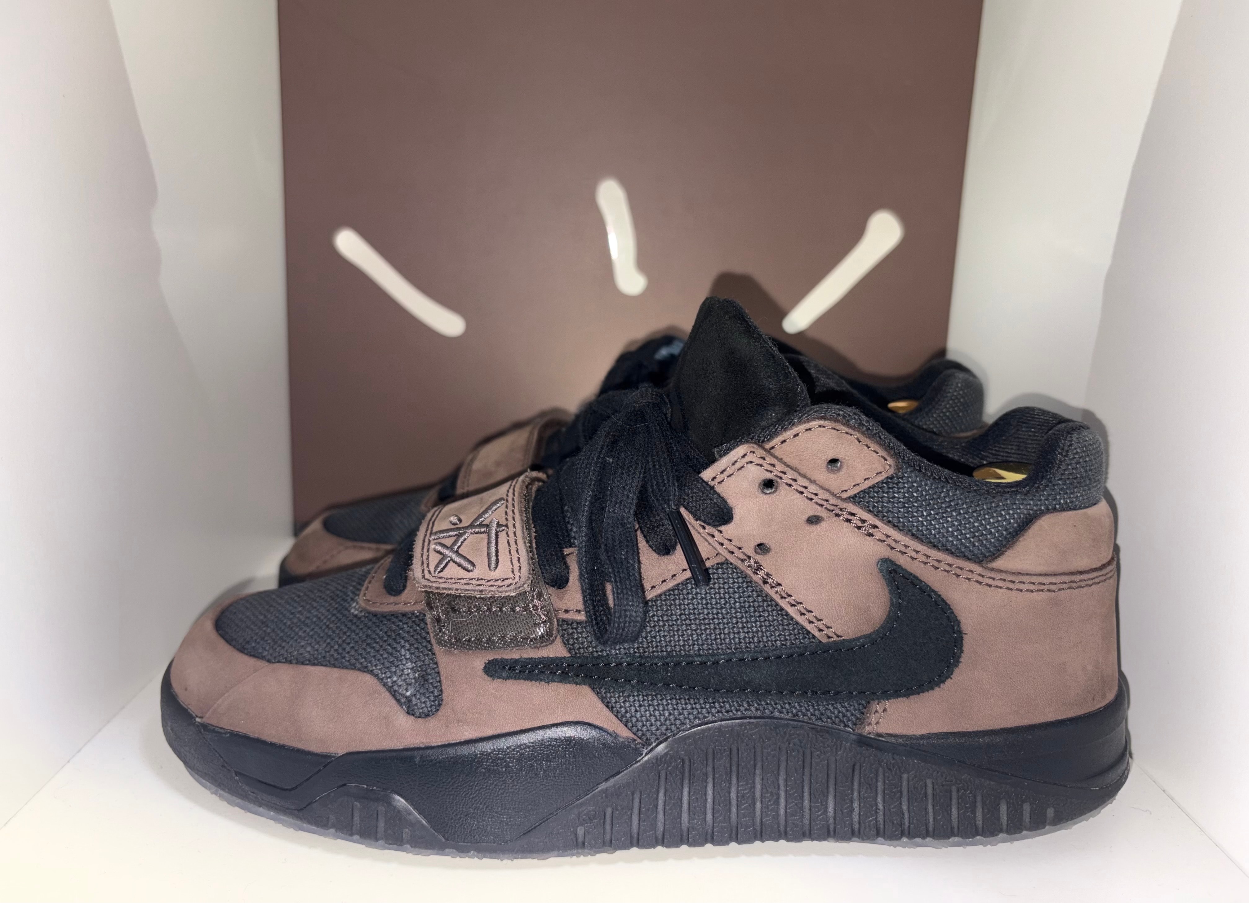 Travis Scott × Nike Jordan Jumpman Jack TR CJ1 T-Rexx "Black and Dark Mocha"