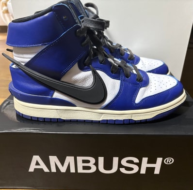 AMBUSH × NIKE DUNK HIGH "DEEP ROYAL"