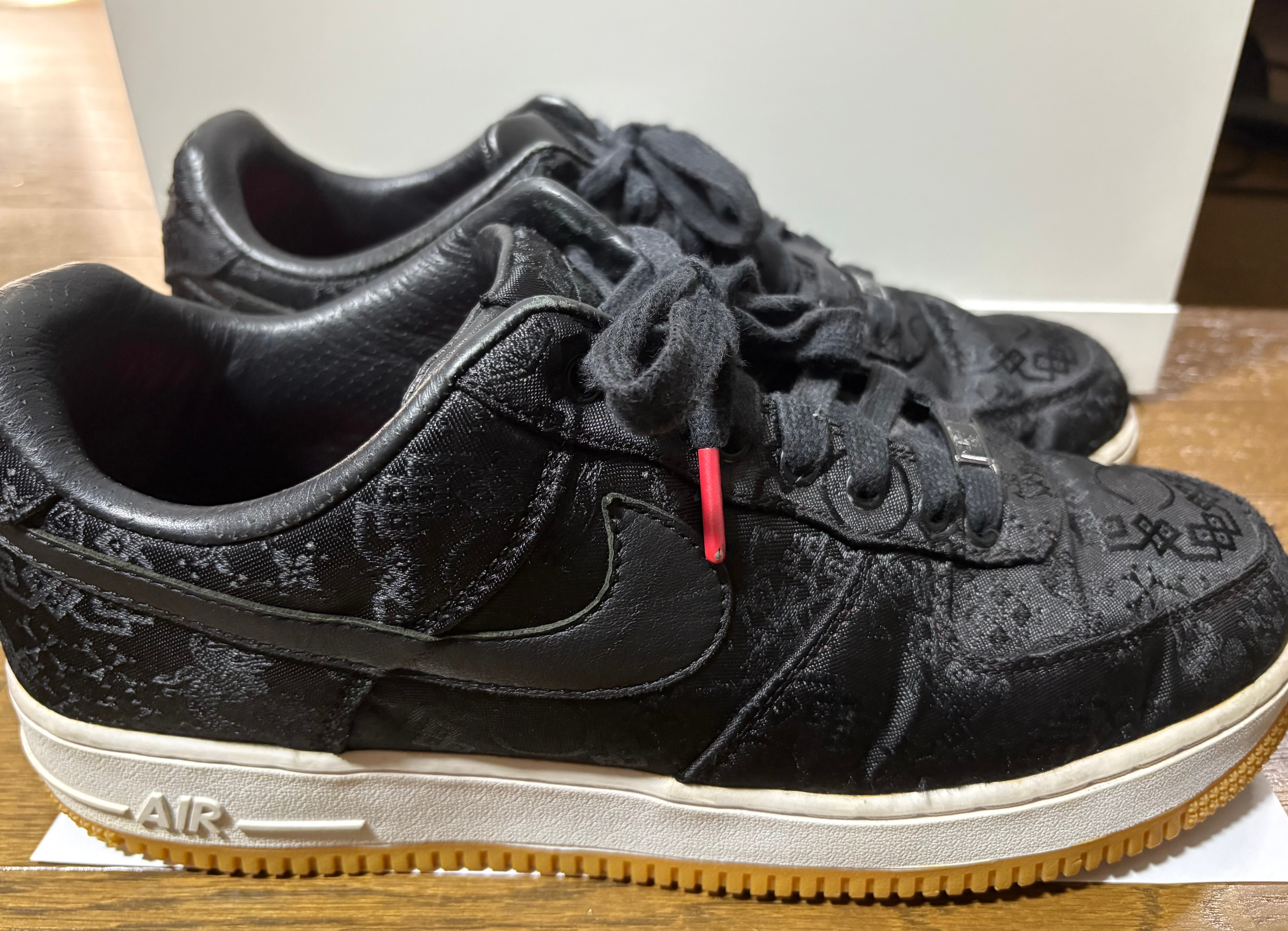 Fragment × CLOT × Nike Air Force 1 Low "Black"