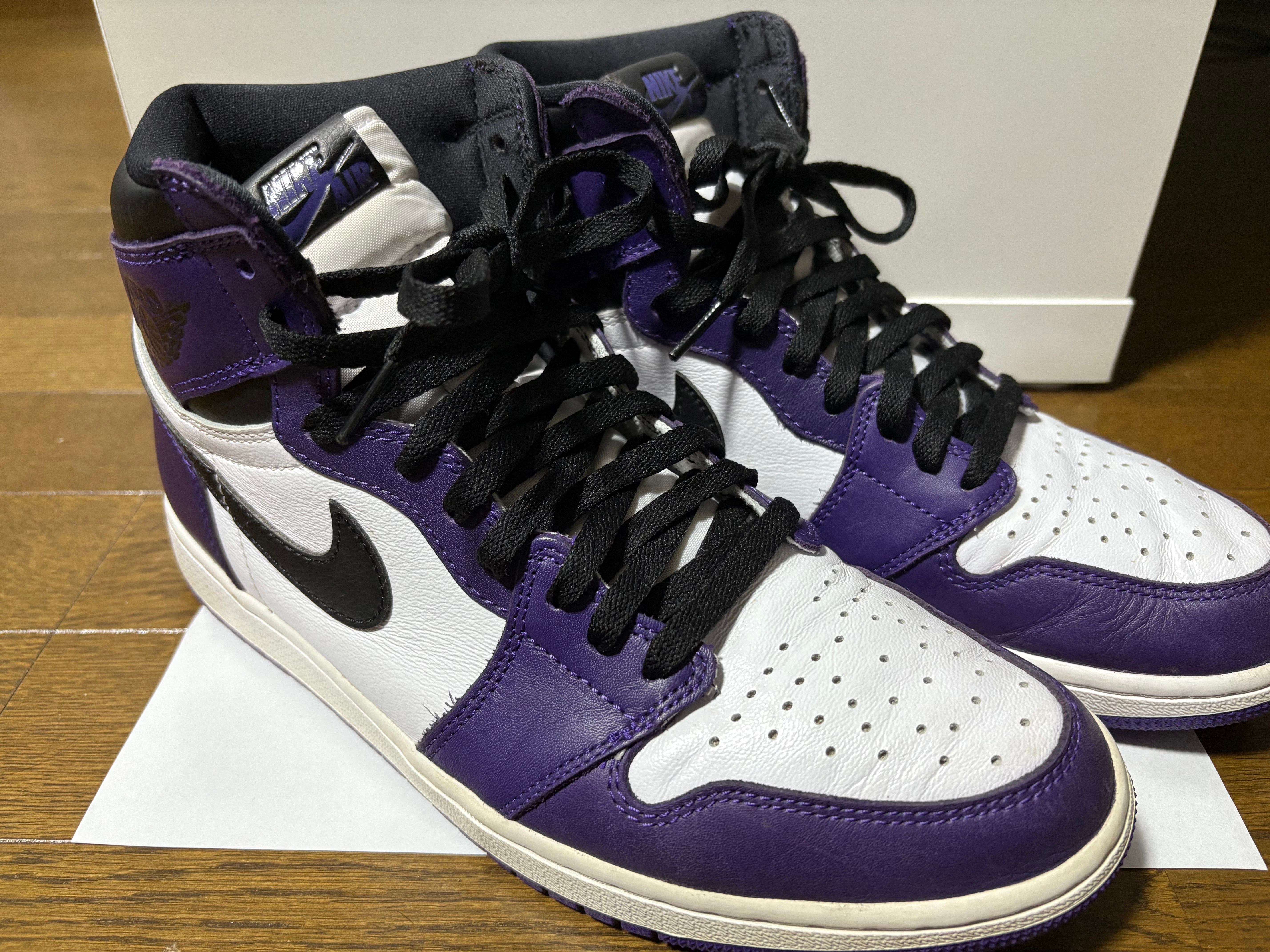 Nike Air Jordan 1 Retro High OG "Court Purple White/Black" (2020)   