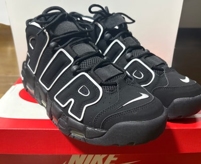 Nike Air More Uptempo "Black/White"(2020)