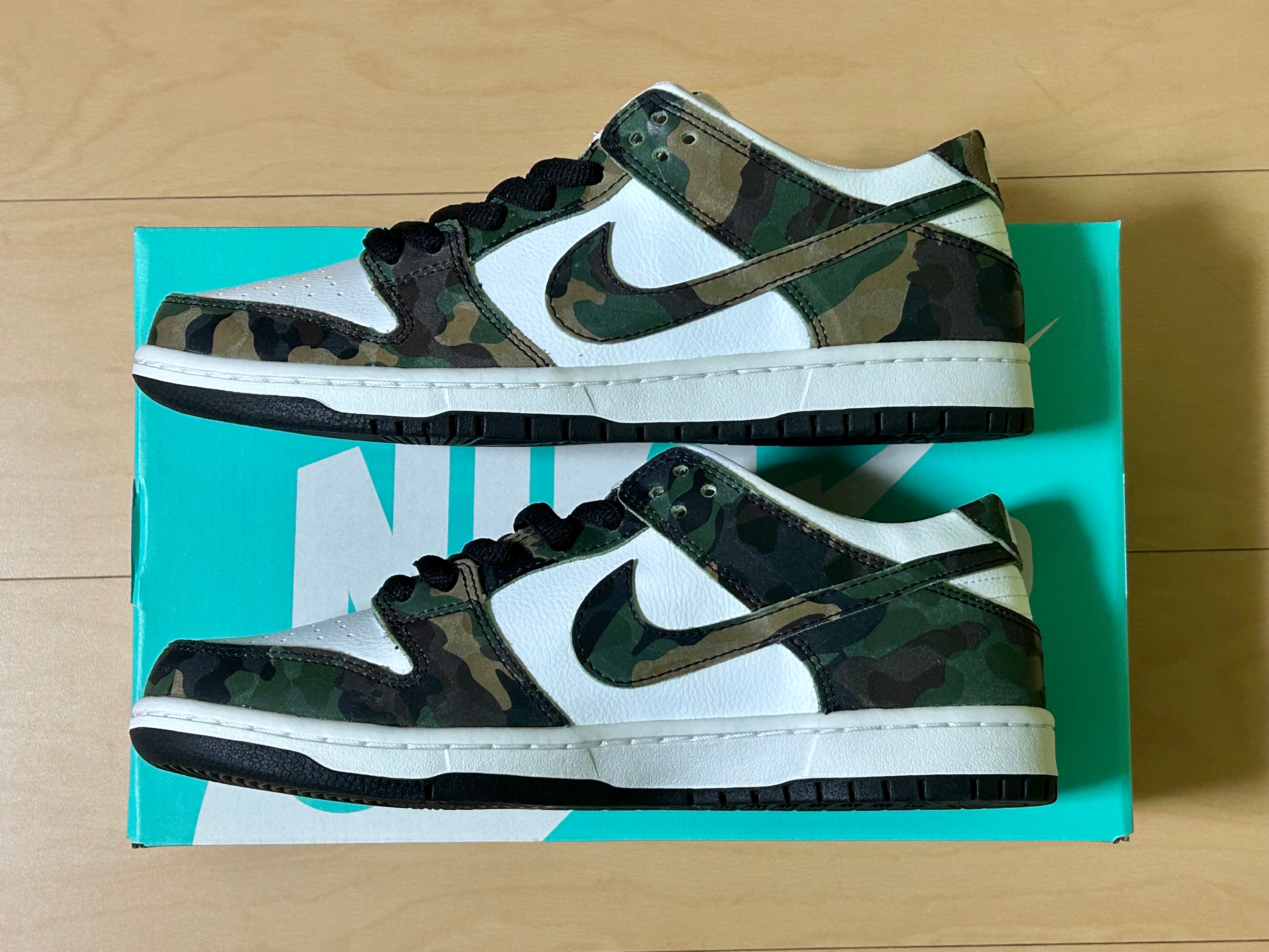 Nike SB Dunk Low Pro "Camo Legion Green"