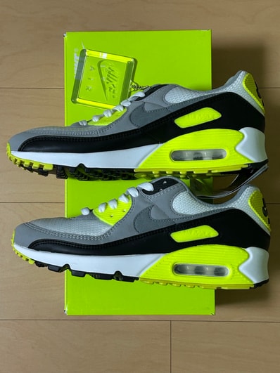 NIKE AIR MAX 90 "VOLT/PARTICLE GREY"
