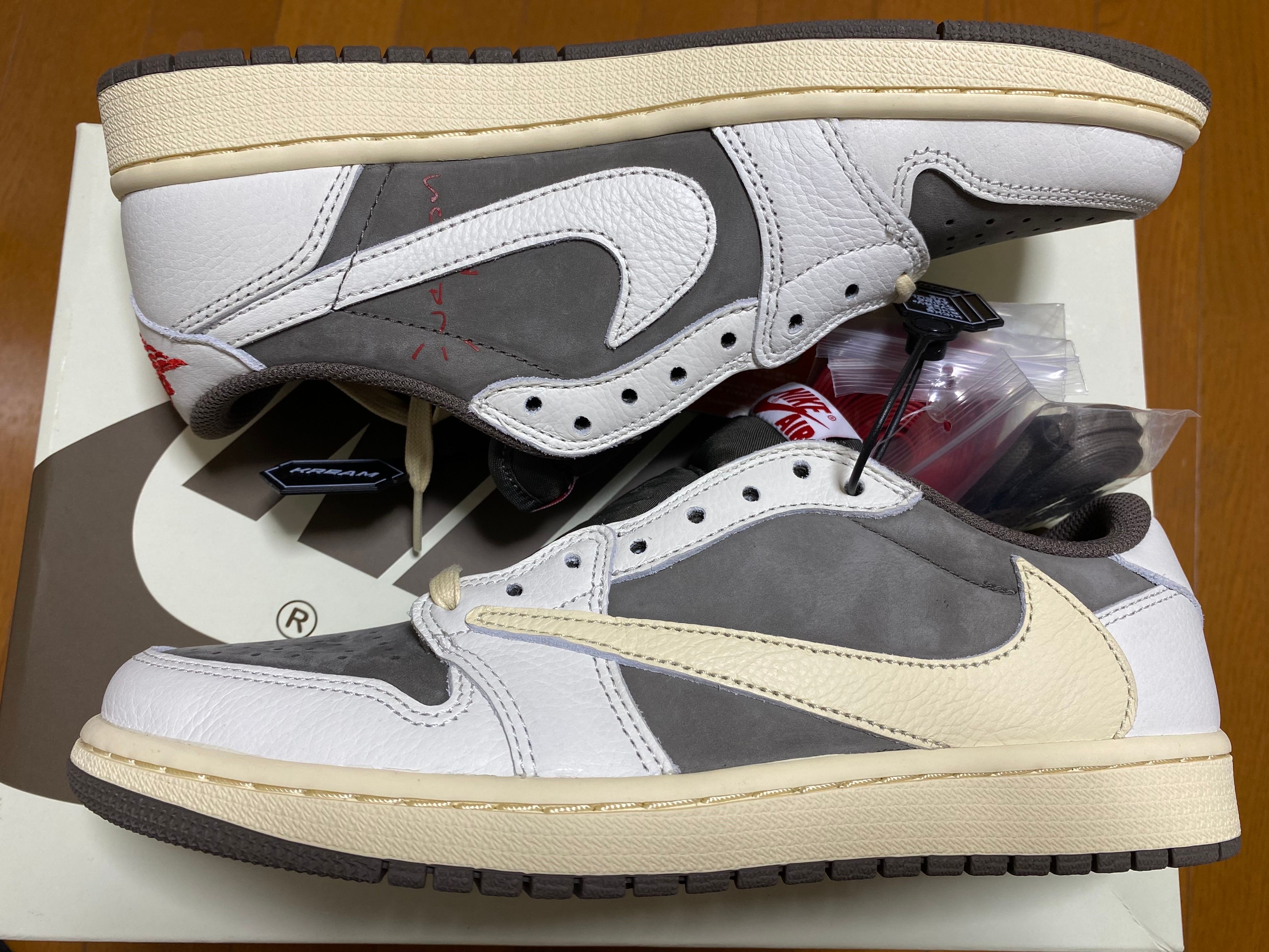 Travis Scott × Nike Air Jordan 1 Low OG SP "Reverse Mocha/Sail and Ridgerock"