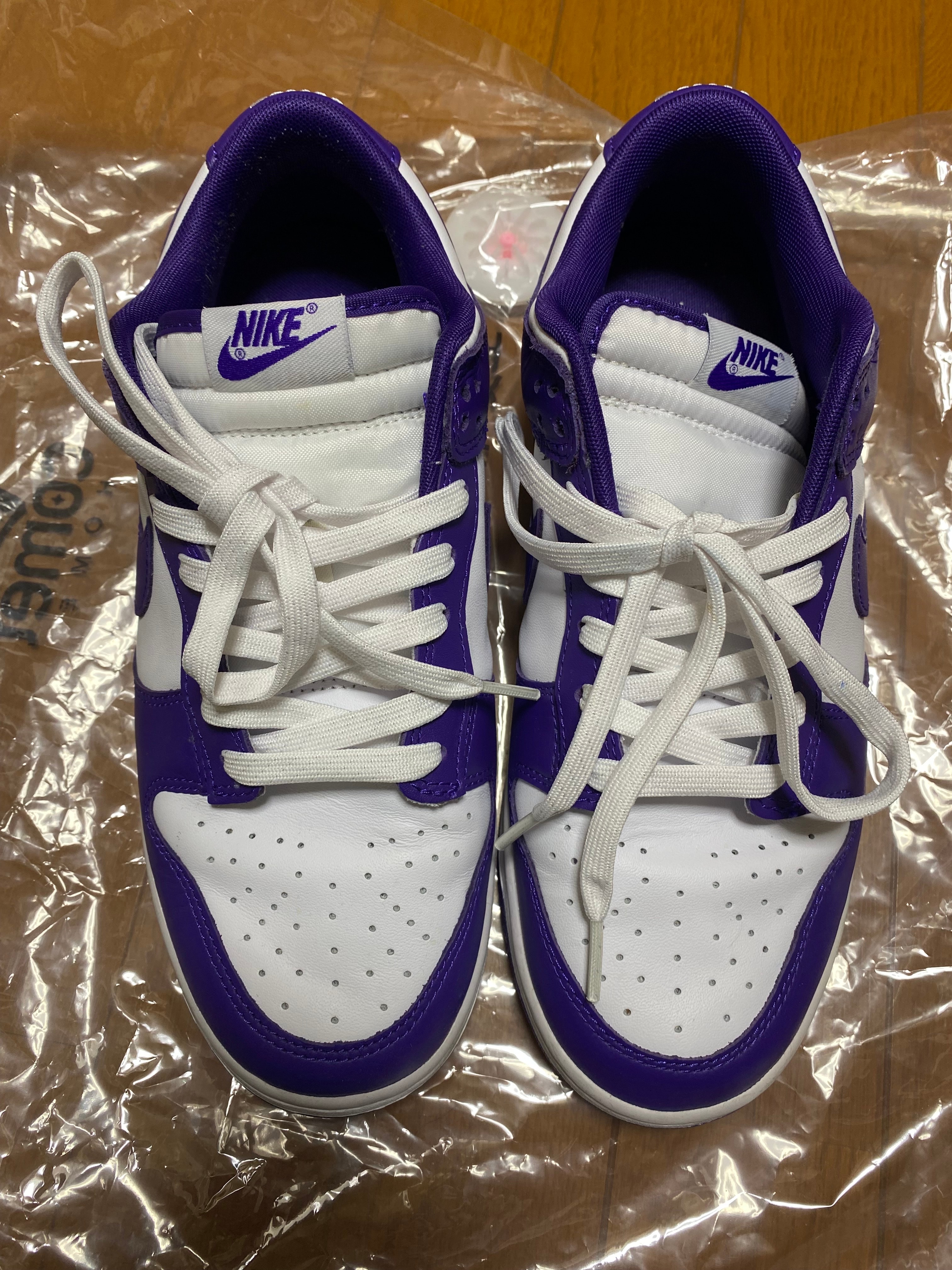 ナイキ ダンク ロー レトロ "チャンピオンシップ コートパープル"