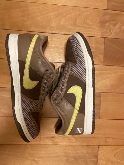 UNDEFEATED × Nike Dunk Low SP "Canteen/Lemon Frost/Palomino"
