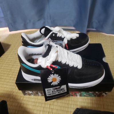 PEACEMINUSONE × Nike Air Force 1 Low '07 Para-Noise 3.0 "Black and Multi-Color" / G-DRAGON