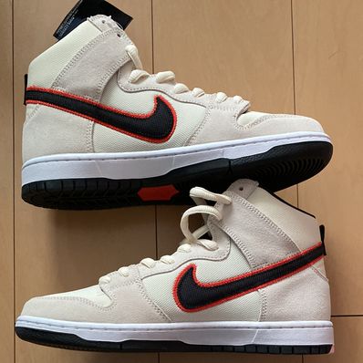 Nike SB Dunk High "San Francisco Giants/Coconut Milk and Black"