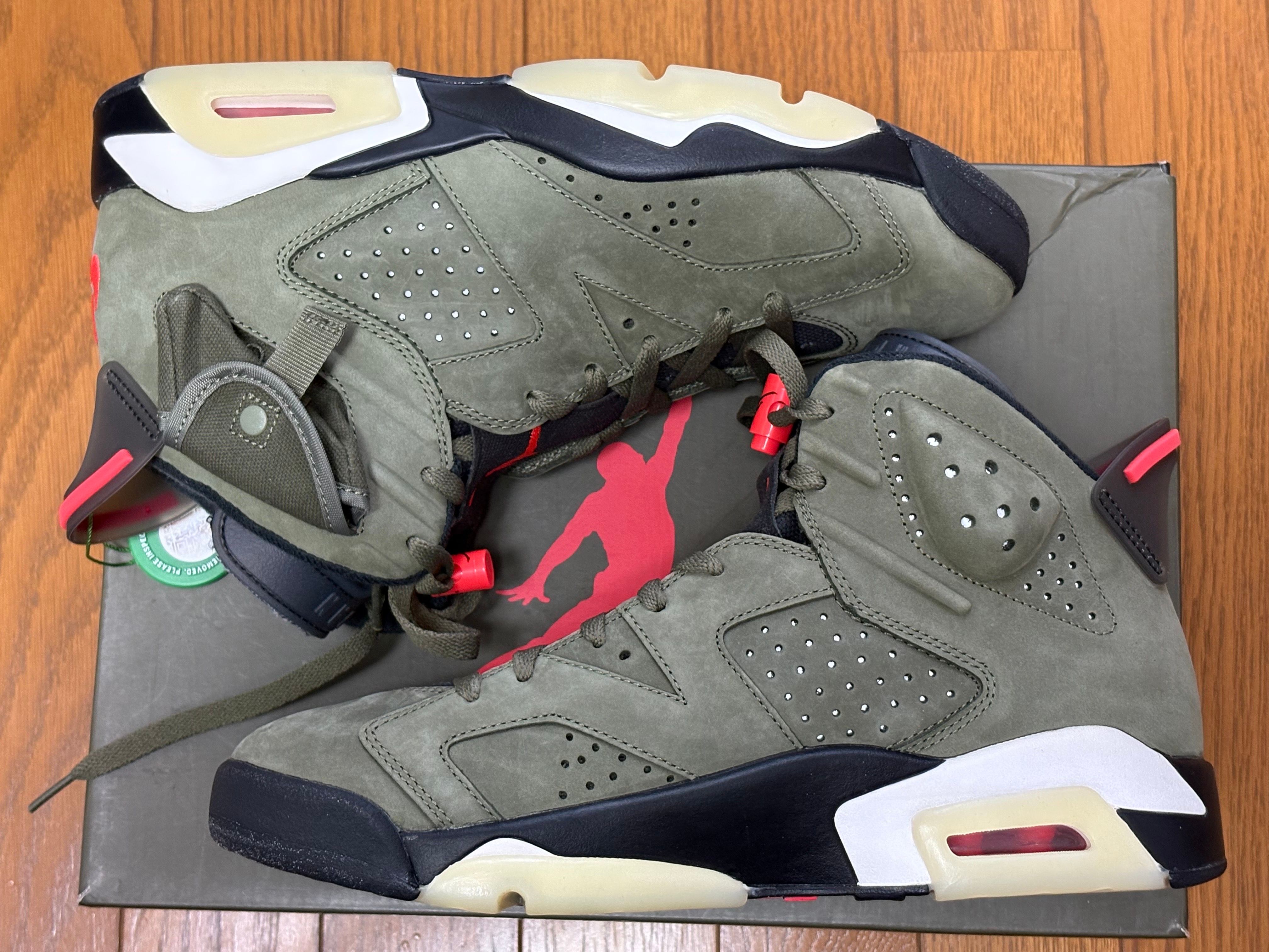 Travis Scott × Nike Air Jordan 6 Retro "Medium Olive"
