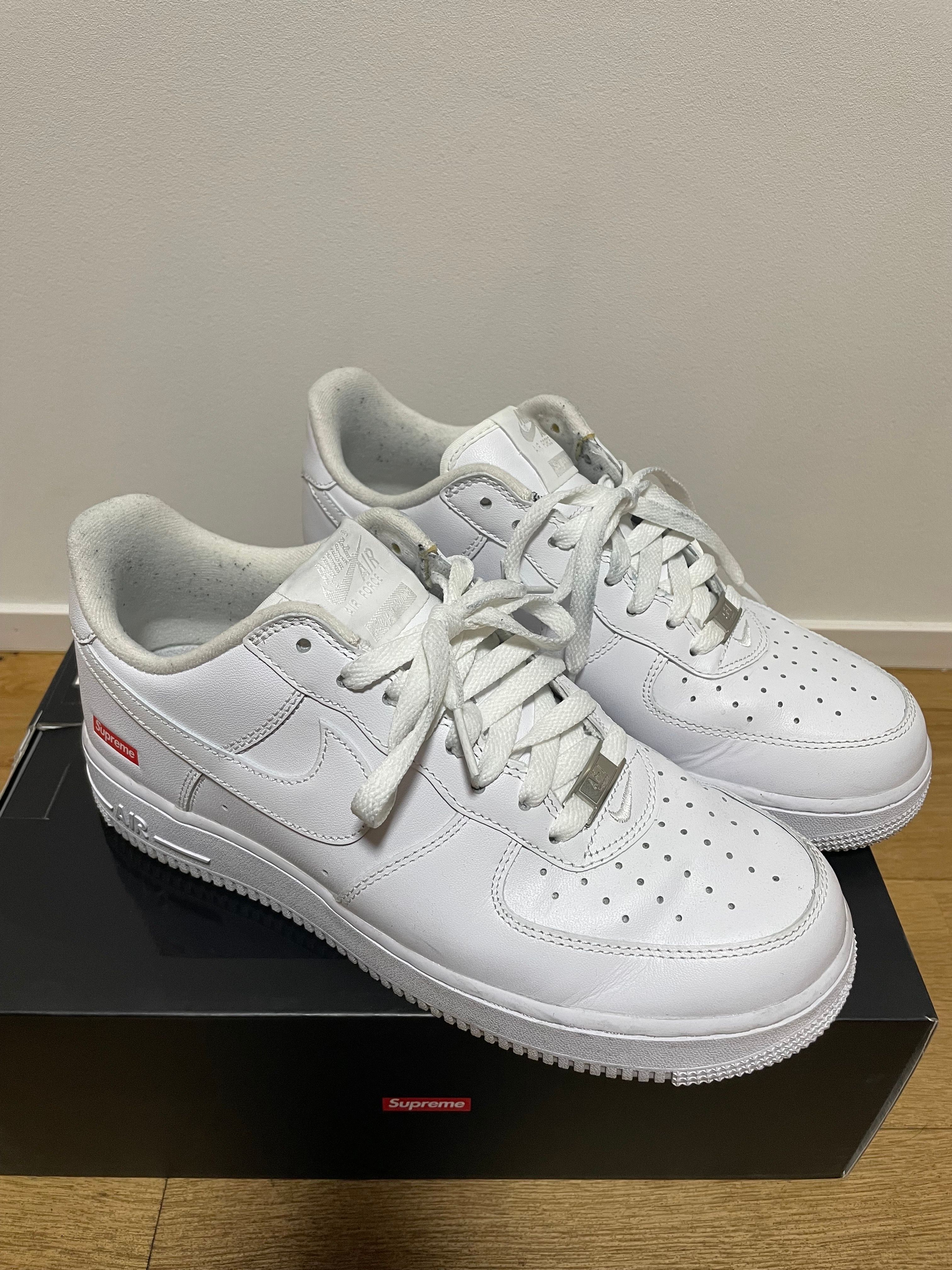 Supreme × Nike Air Force 1 Low "White"